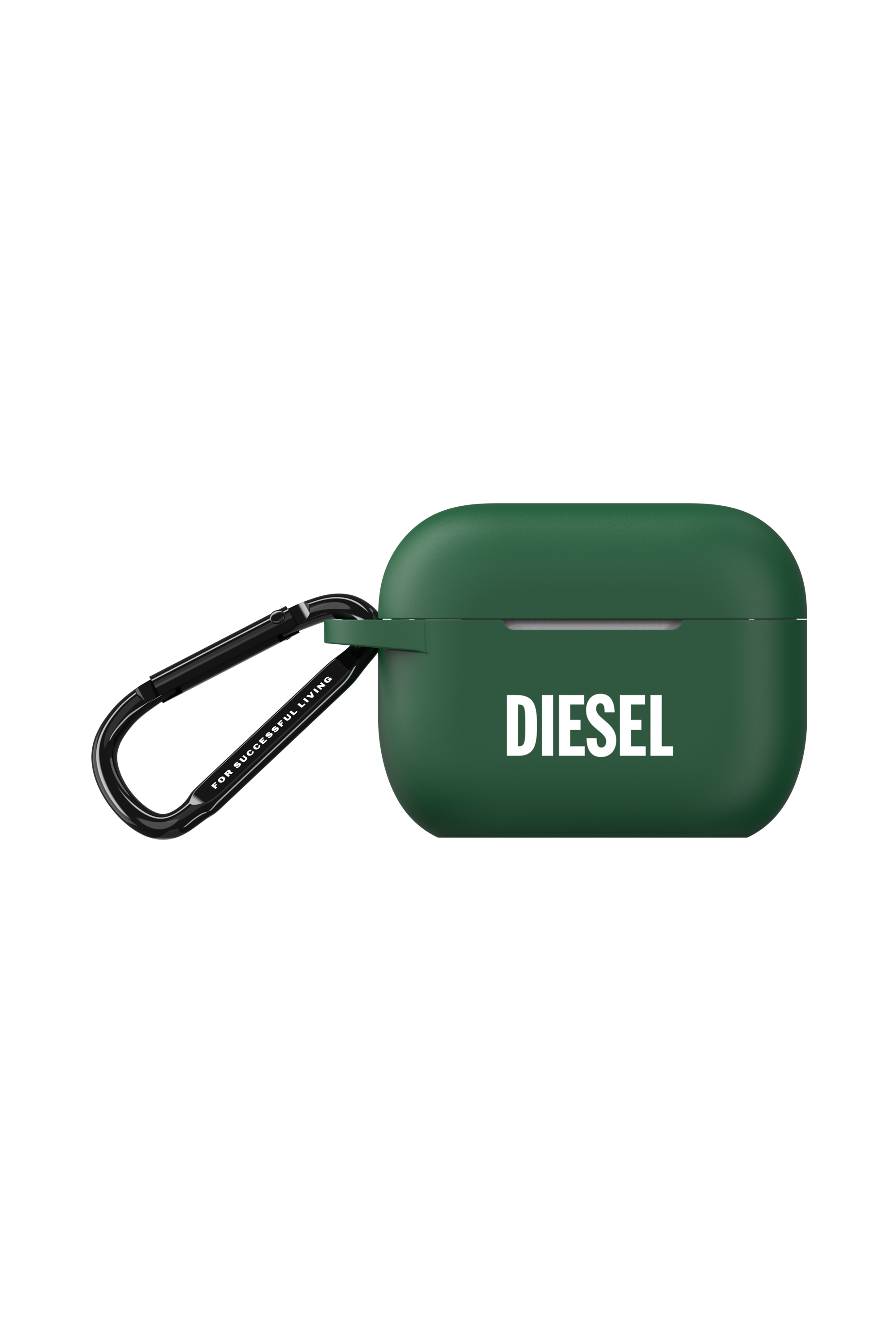 Diesel - 49671 MOULDED CASE, Unisex Silikon Airpod-Etui für AirPods Pro in Grün - 1