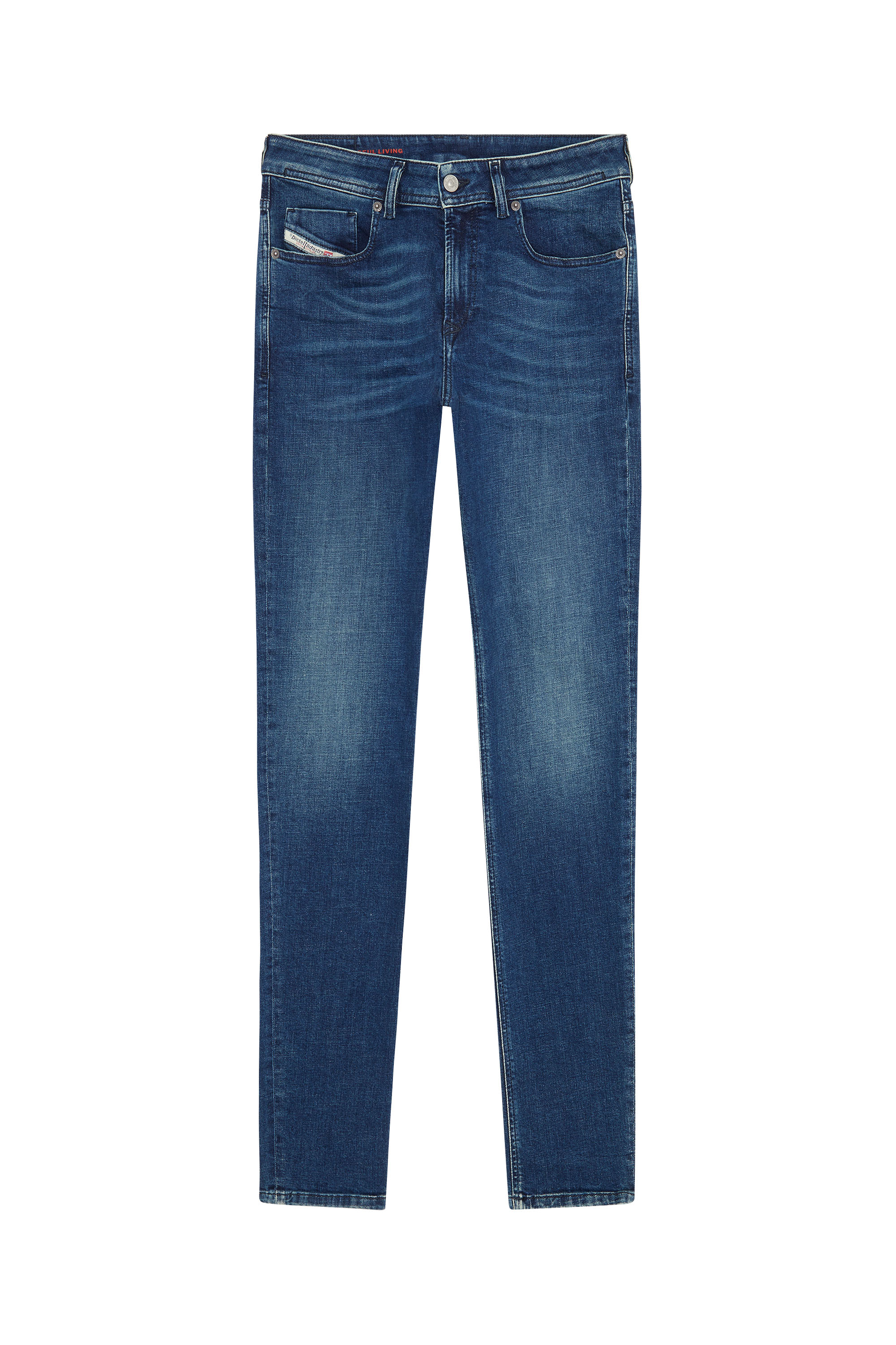 Diesel - 1979 Sleenker 09F38 Skinny Jeans, Mittelblau - Image 6