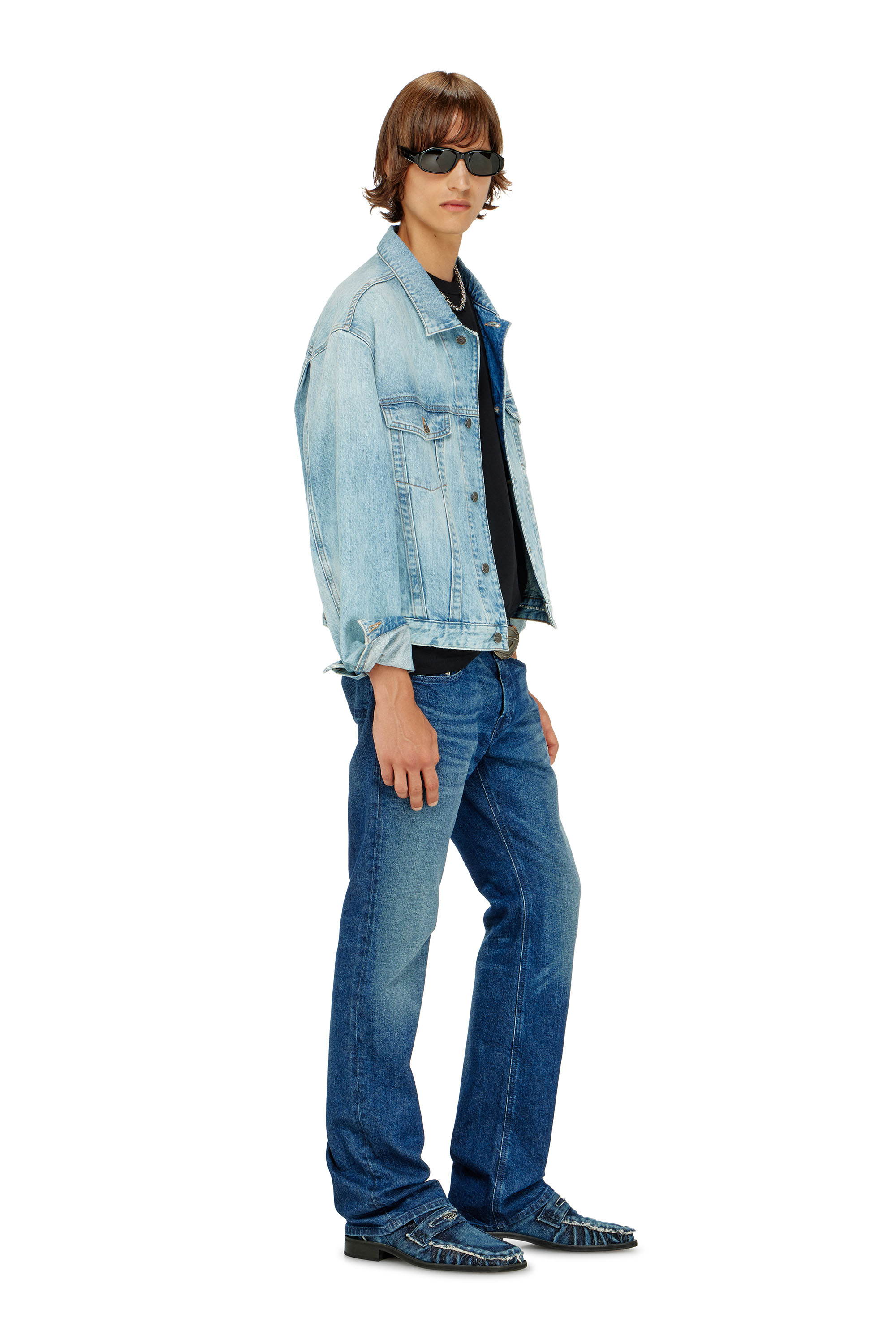 Diesel - Herren Bootcut Jeans 2007 Zatiny 09L51, Dunkelblau - 4