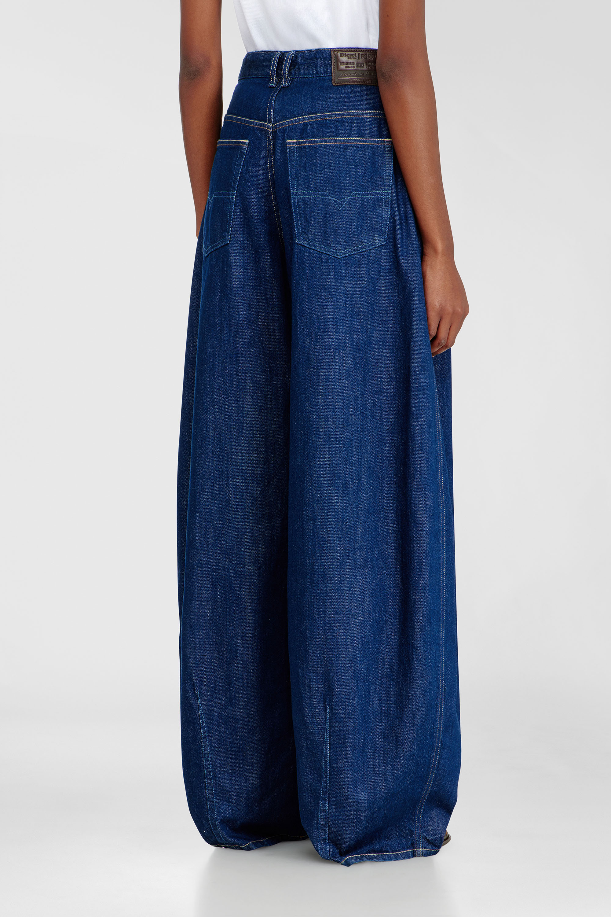Diesel - Damen Relaxed Jeans 1987 D-Khelz 09Q09, Dunkelblau - 5