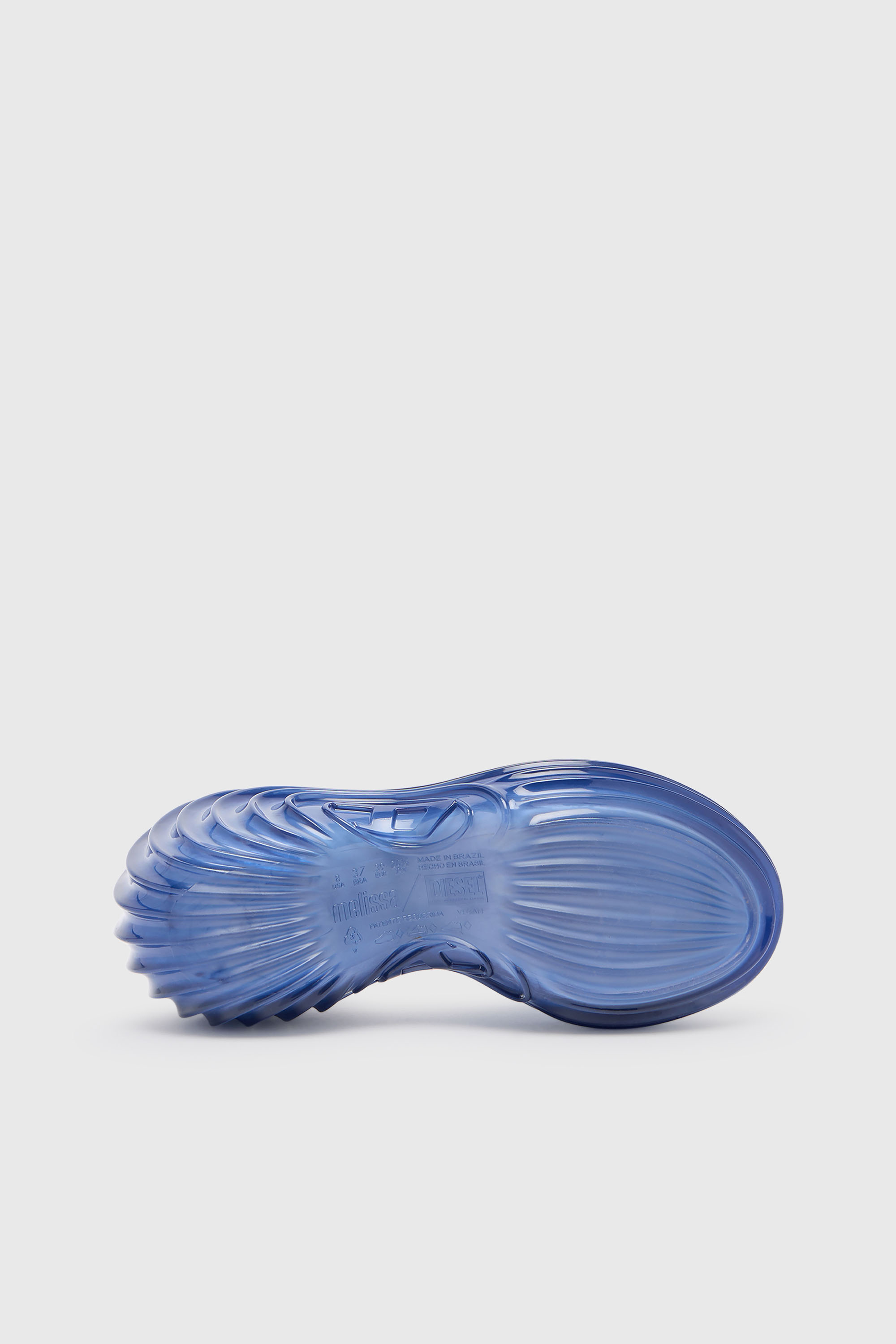 Diesel - MELISSA QUANTUM PLATFORM, Damen Plateau-Pantolette aus Melflex&reg; in Blau - 5