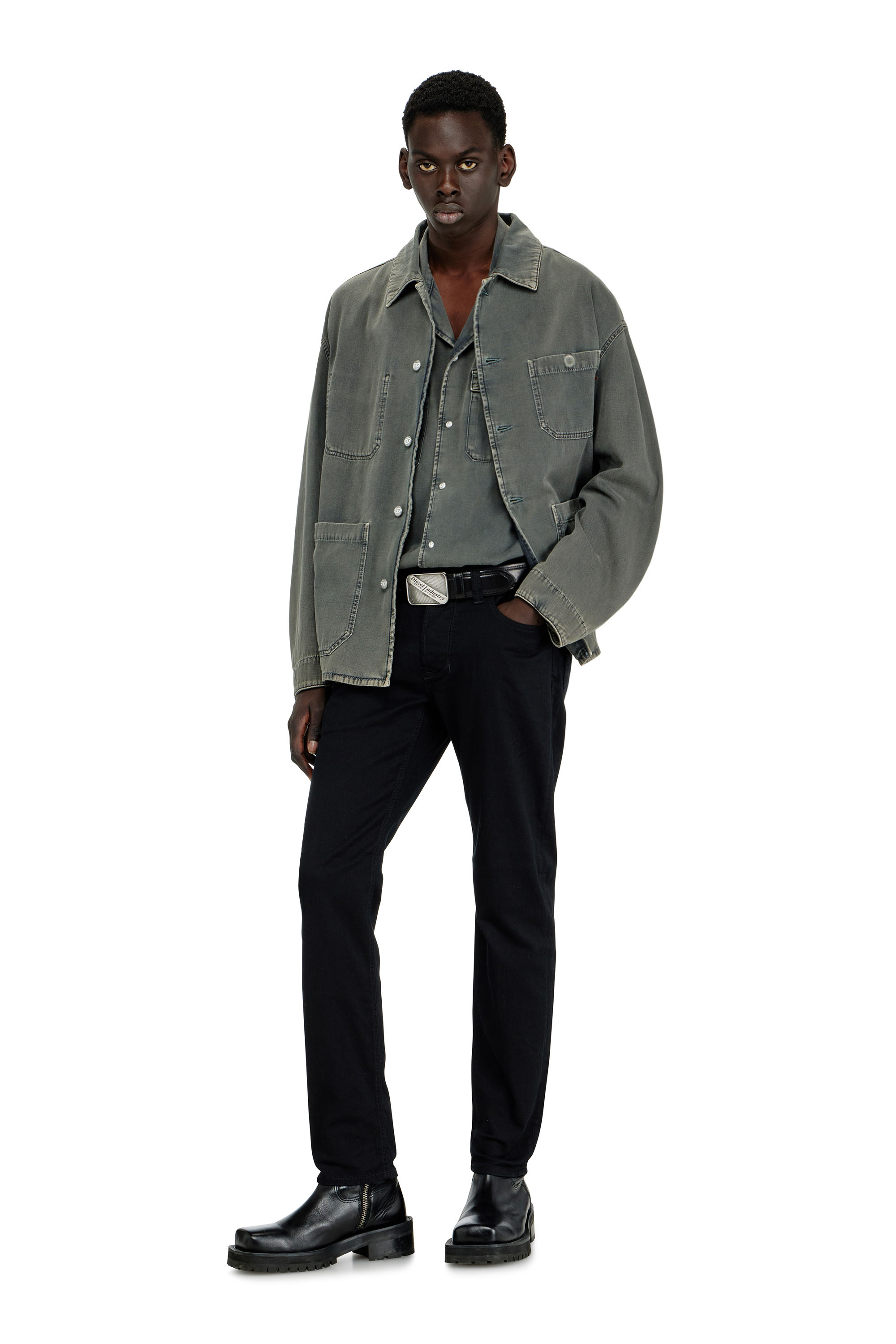 Diesel - Herren Regular Jeans 1986 Larkee-Beex 0688H, Schwarz/Dunkelgrau - 1