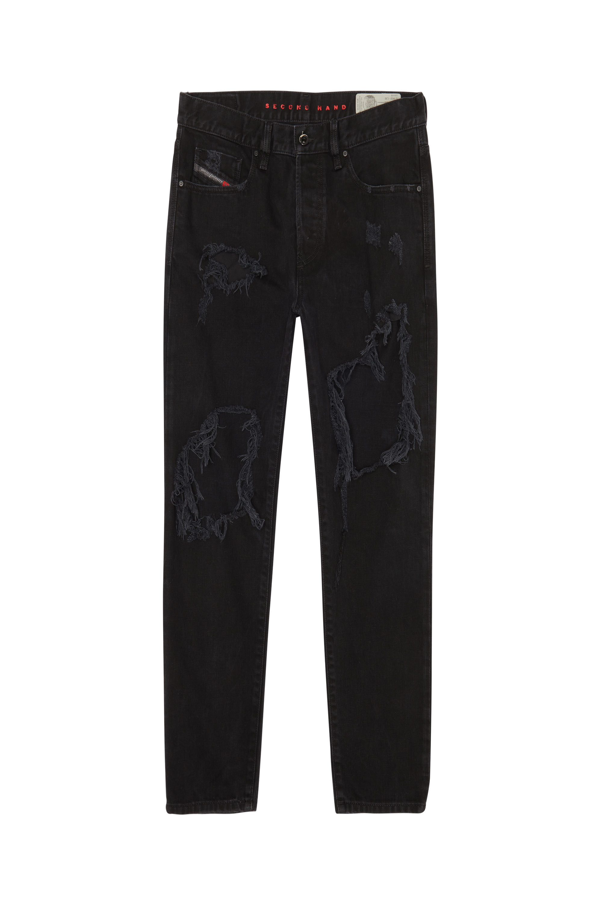 MHARKY, Schwarz/Dunkelgrau Diesel - MHARKY, Herren Diesel Herren - Jeans Schwarz/Dunkelgrau in Schwarz/Dunkelgrau - 1