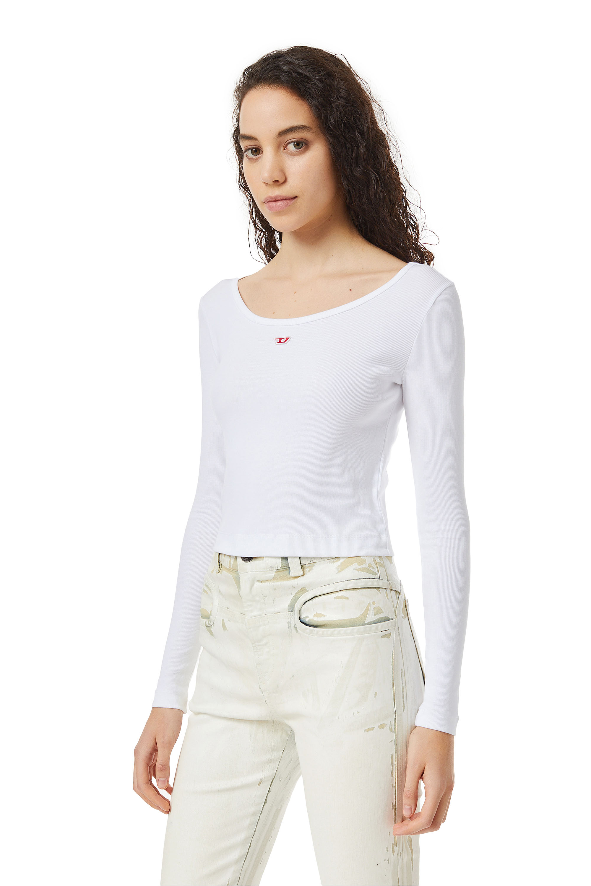 Diesel - T-BALLET-D, Weiß - Image 4