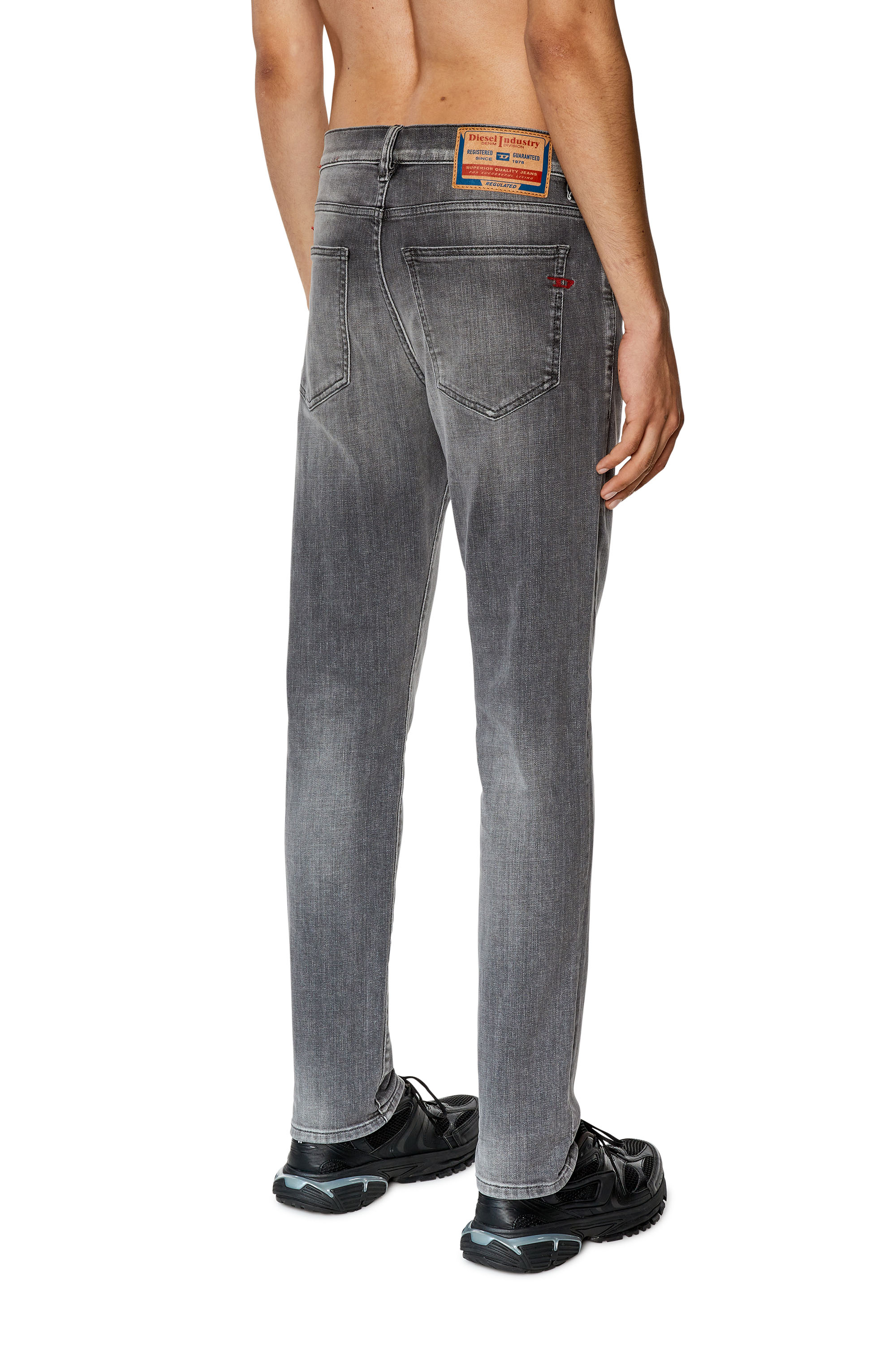 Diesel - Slim Jeans 2019 D-Strukt 09F91, Grau - Image 3
