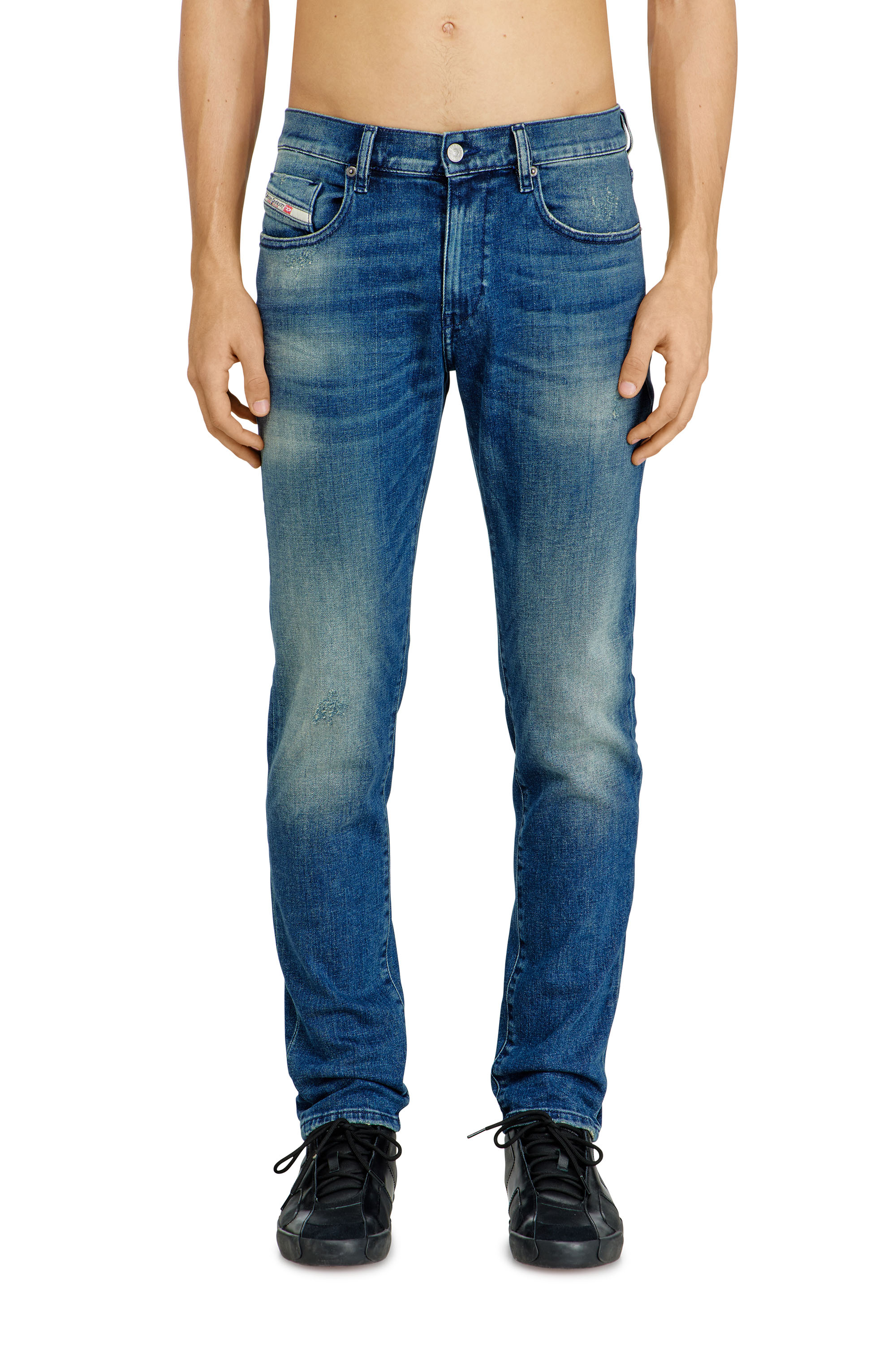 Diesel - Herren Slim Jeans 2019 D-Strukt 0ADBT, Mittelblau - 1