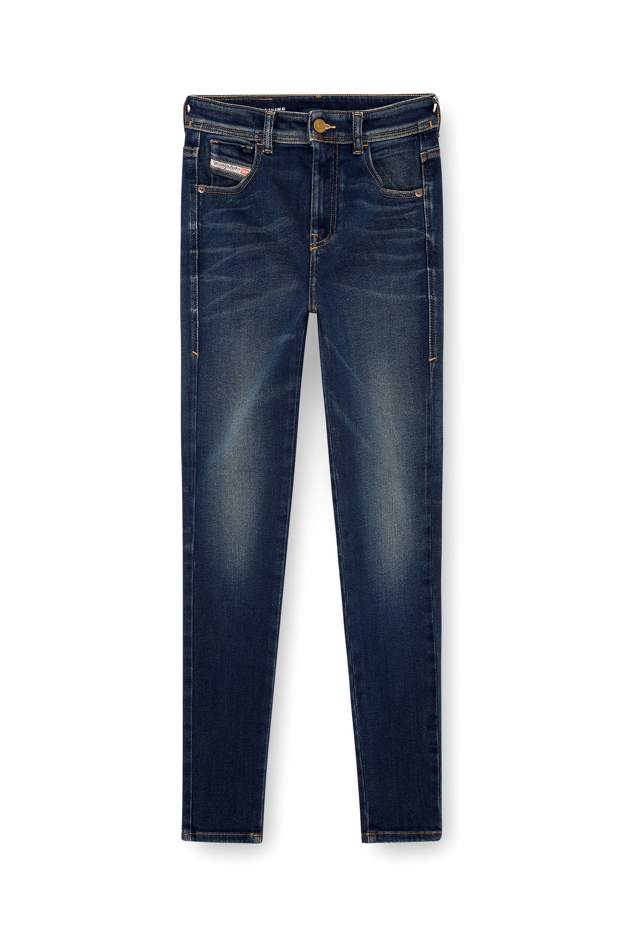 Diesel - Damen Skinny Jeans 1984 Slandy-High 09J11, Dunkelblau - 3