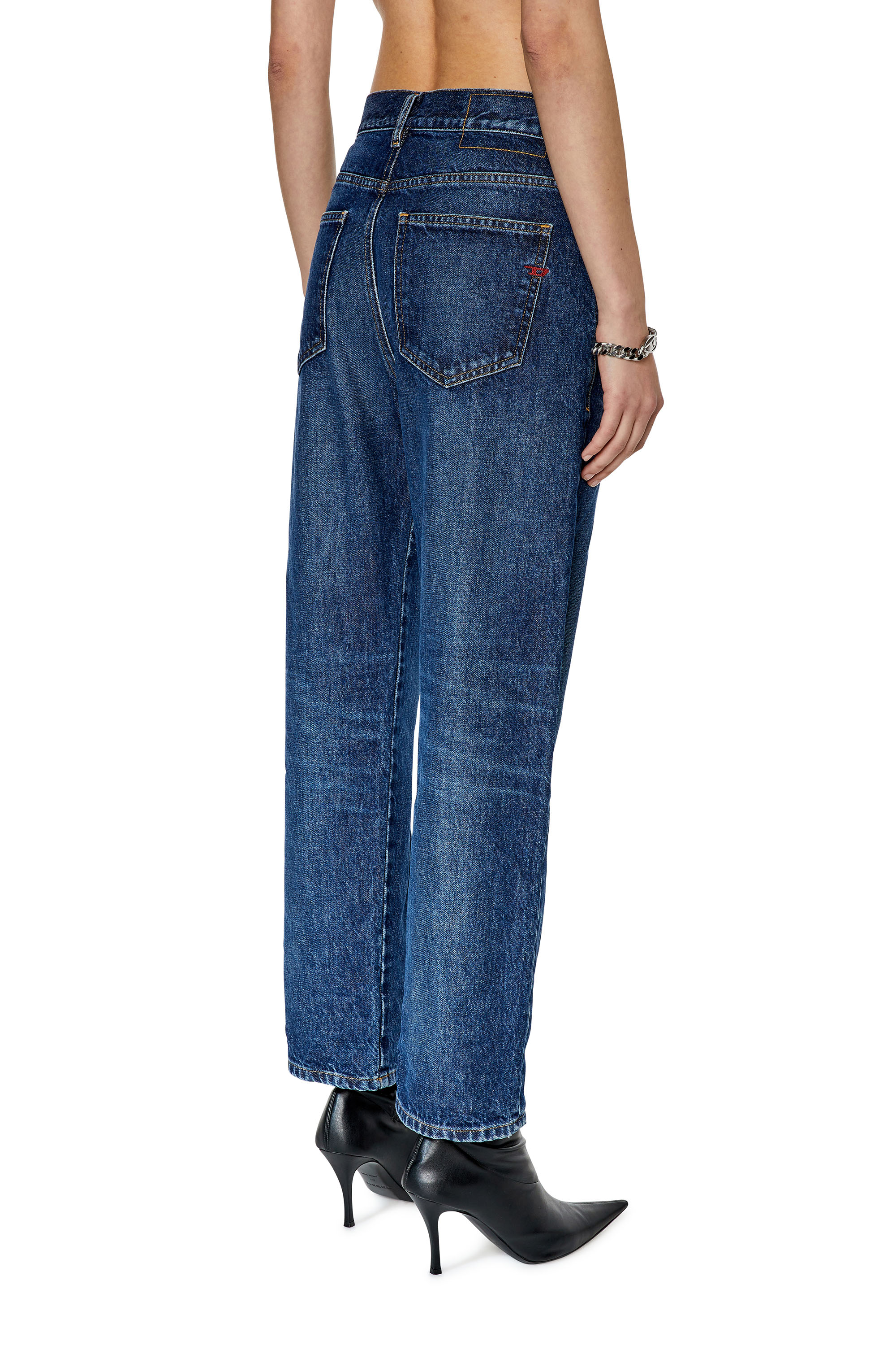 Diesel - Boyfriend Jeans 2016 D-Air 09F35, Mittelblau - Image 2