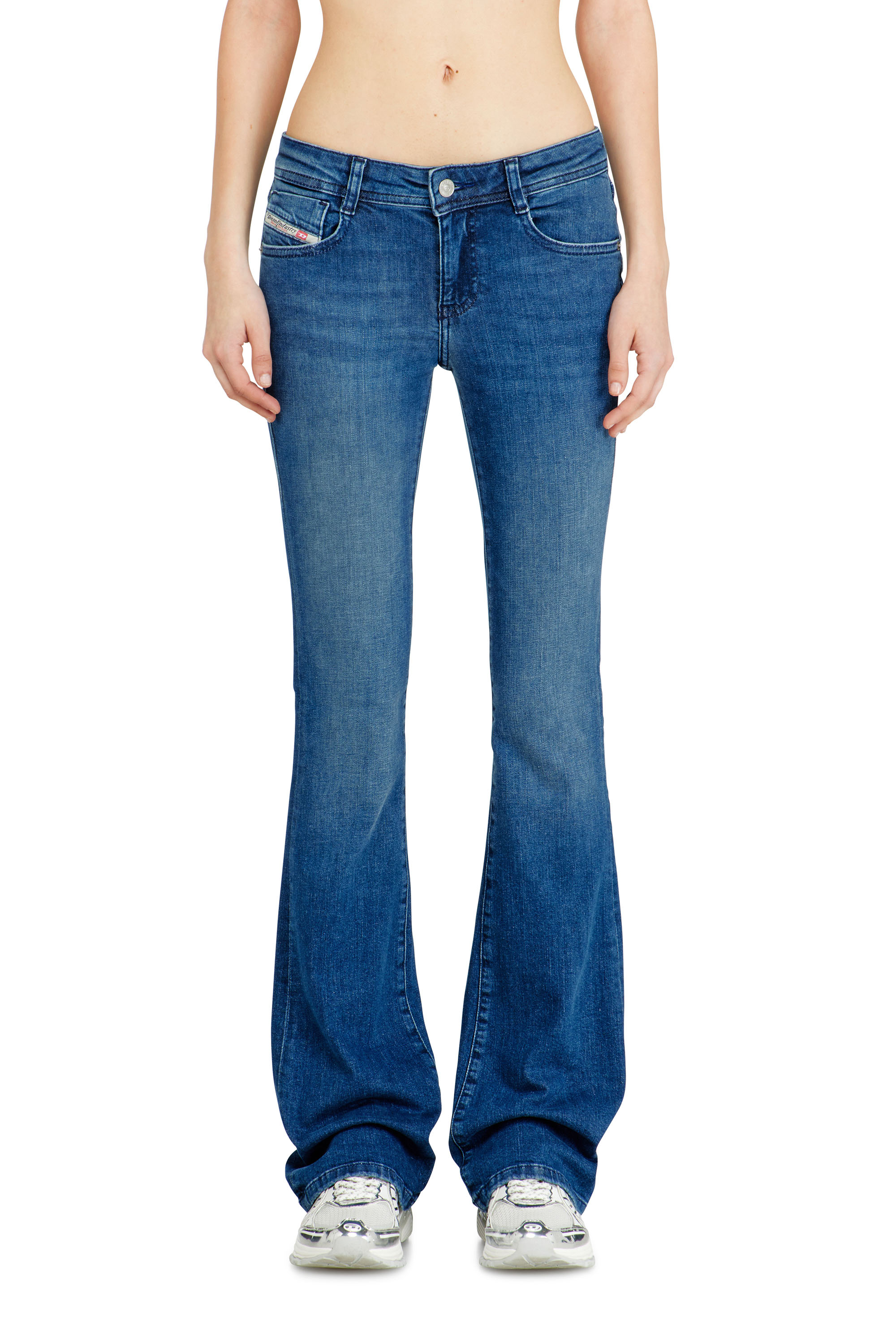 Diesel - Damen Bootcut Jeans 1969 D-Ebbey 0ADBB, Mittelblau - 3