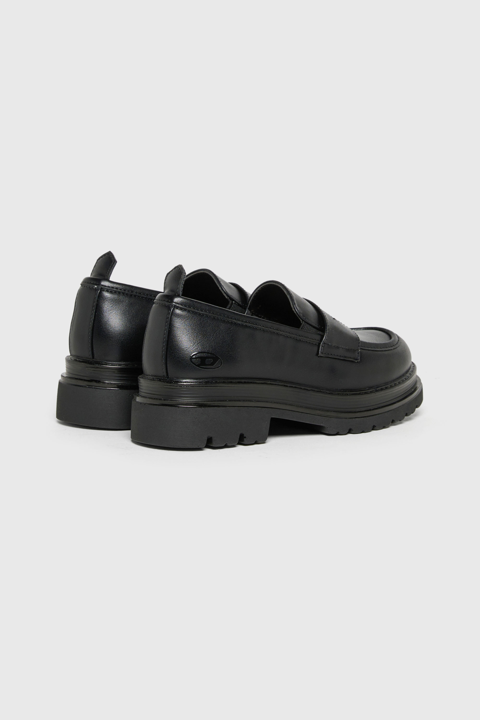 Diesel - D-SLAWEU, Unisex D-Slaweu - Loafer mit profilierter Sohle in Schwarz - 3