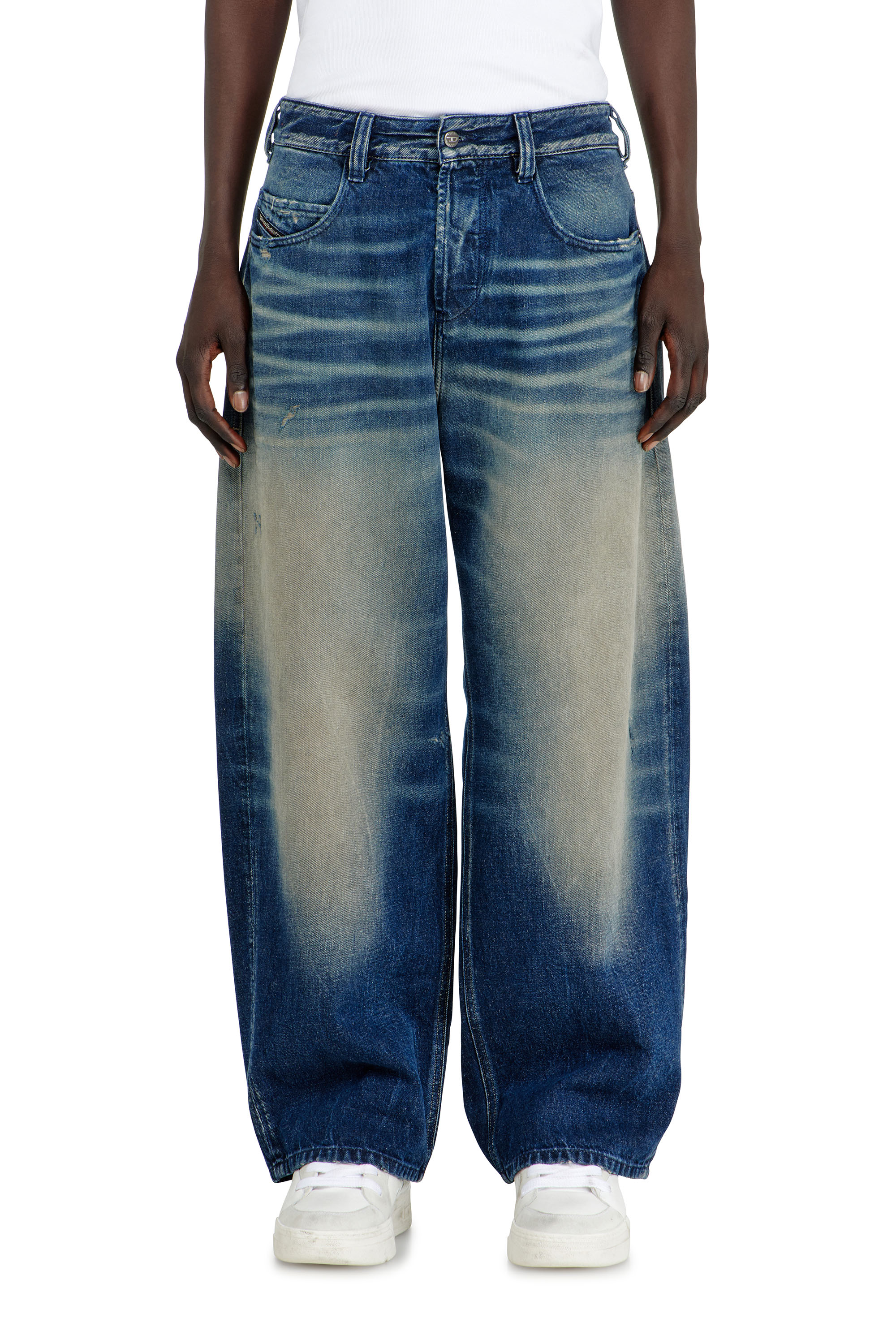 Diesel - Unisex Relaxed Jeans 1997 D-Enim-M 007DQ, Dunkelblau - 4