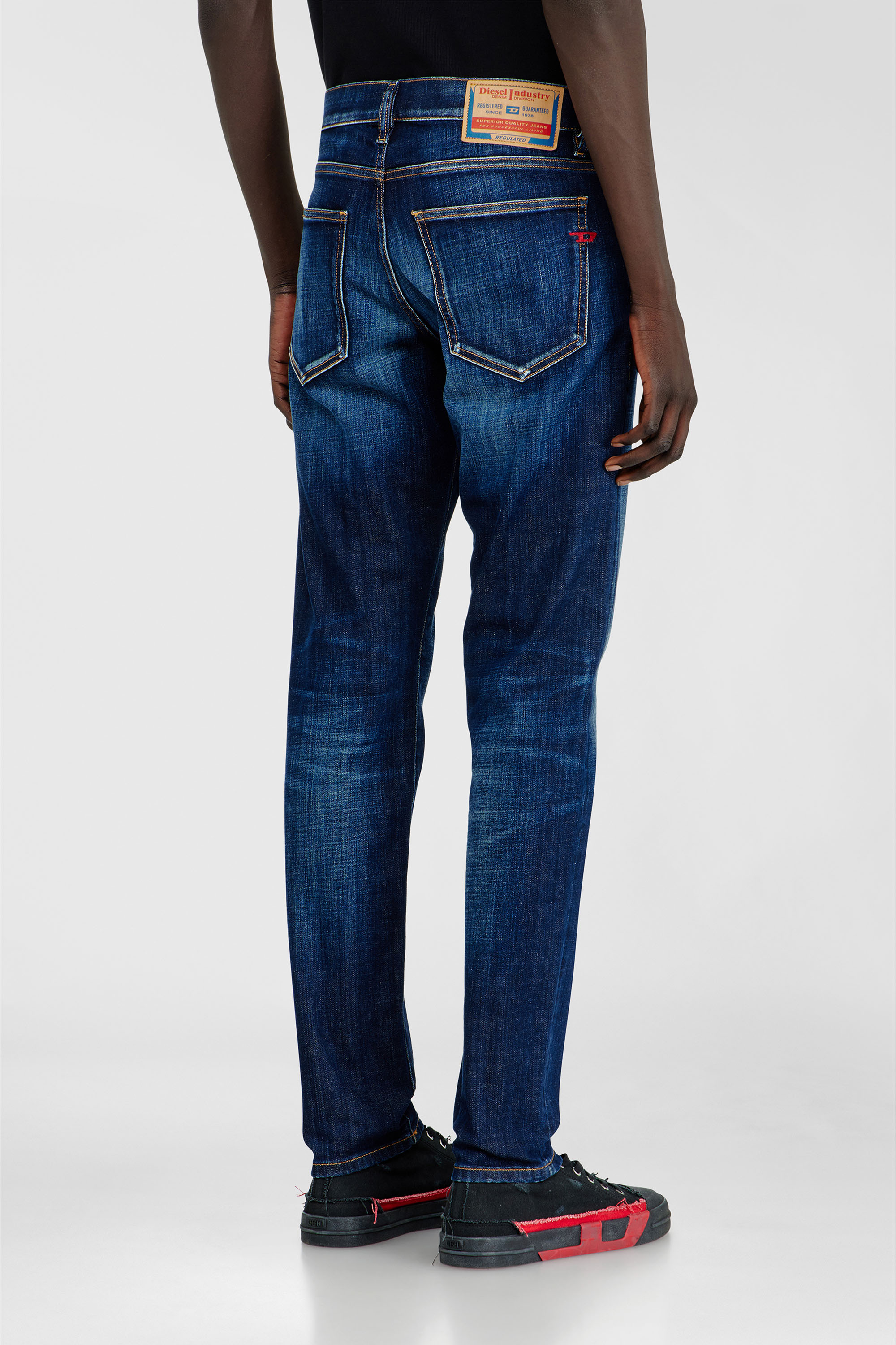 Diesel - Herren Slim Jeans 2019 D-Strukt 09L61, Mittelblau - 5