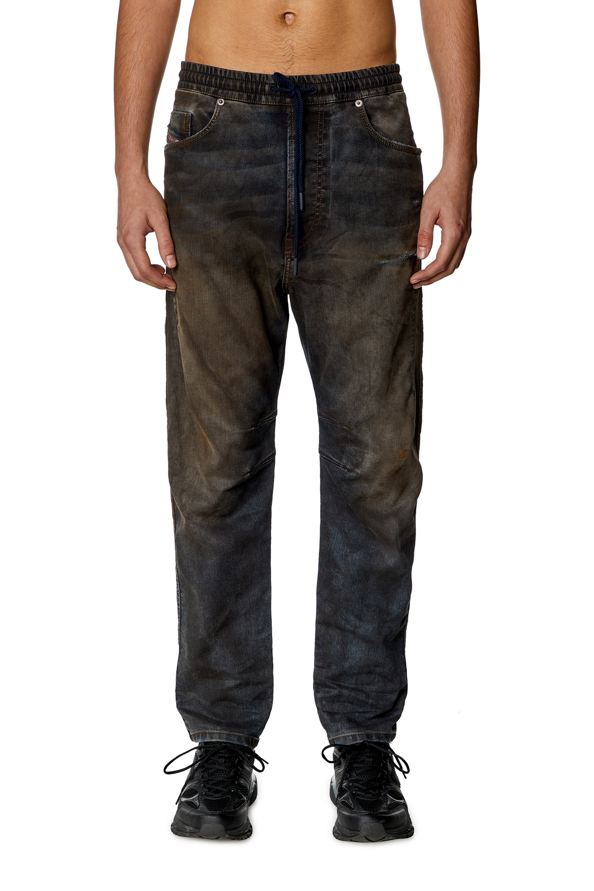 Diesel - Herren Regular 2040 D-Amage Joggjeans® 09J36, Dunkelblau - 1