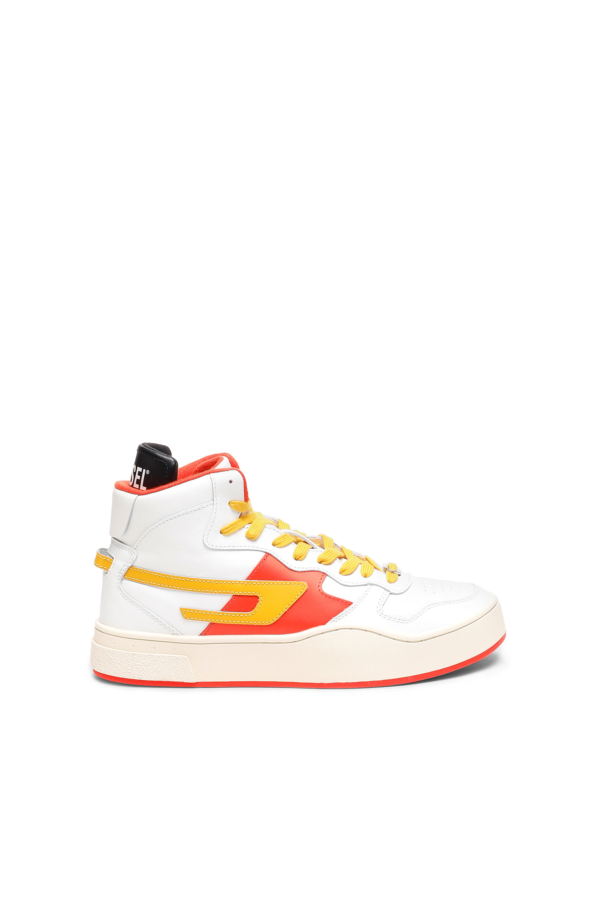 S-UKIYO MID, Weiss/Gelb - Sneakers