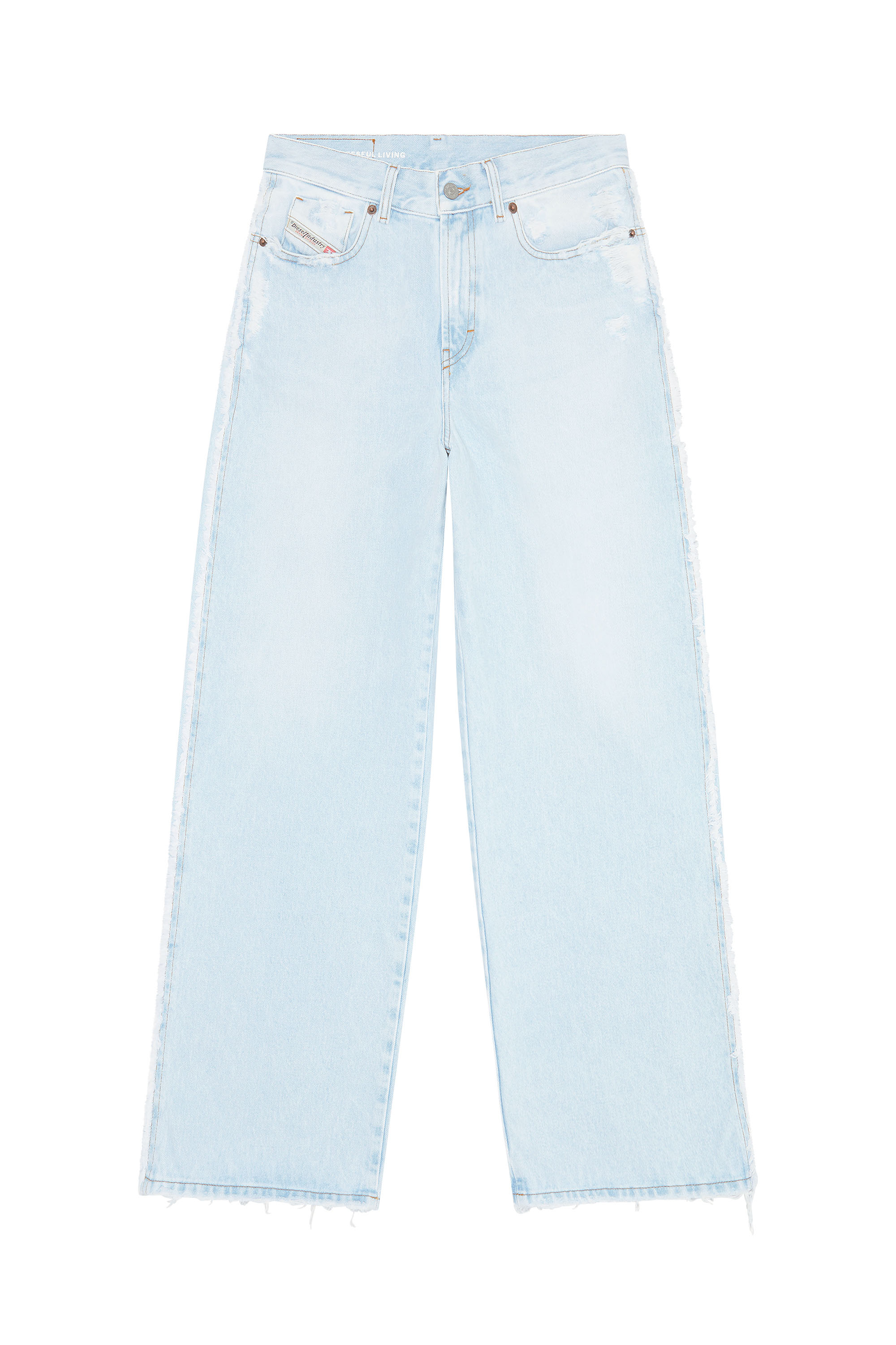 2000 Widee 007M7 Bootcut and Flare Jeans, Hellblau - Jeans