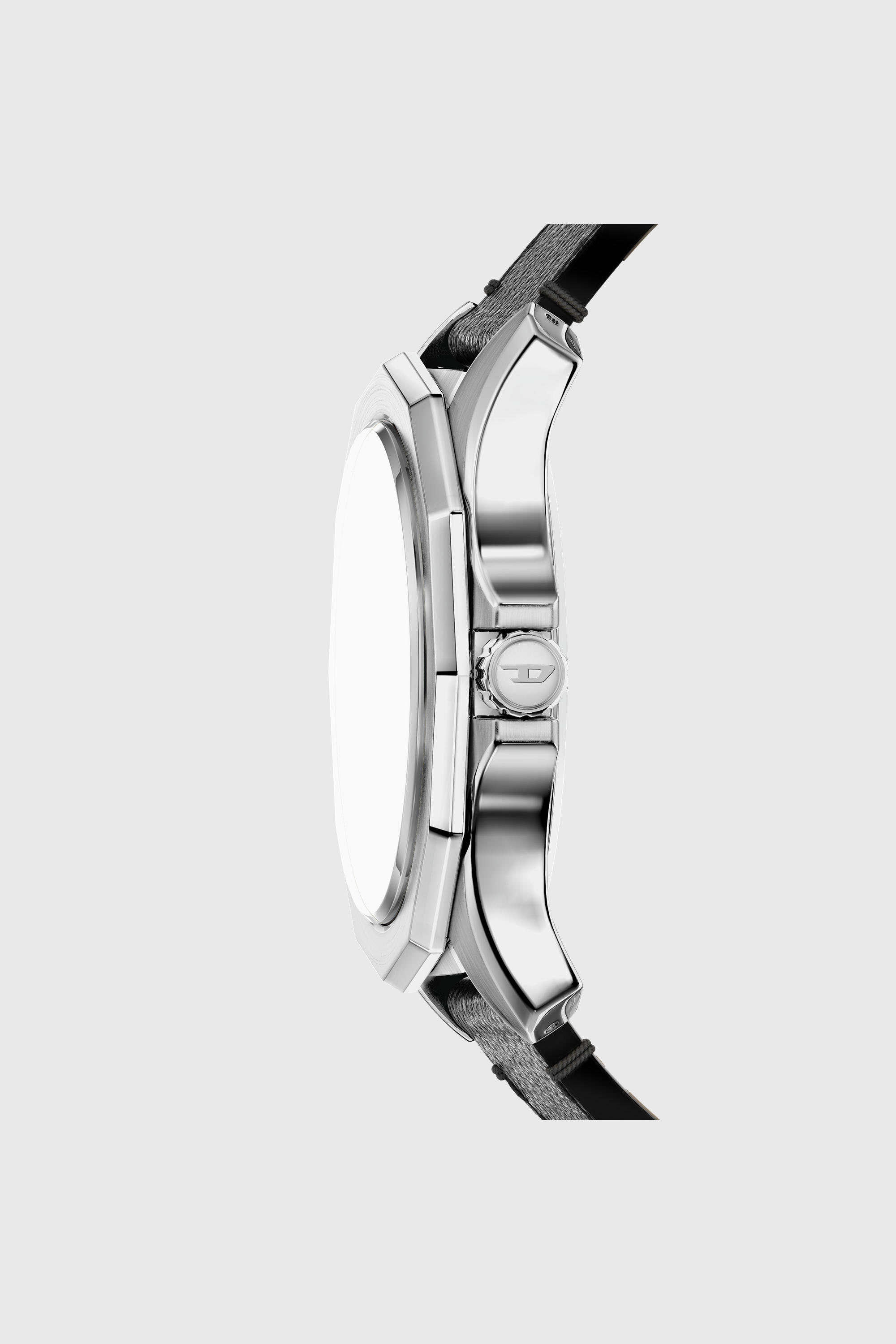 Diesel - DZ2248 WATCH, Herren Stinger Uhr mit schwarzem Lederarmband in Schwarz - 2