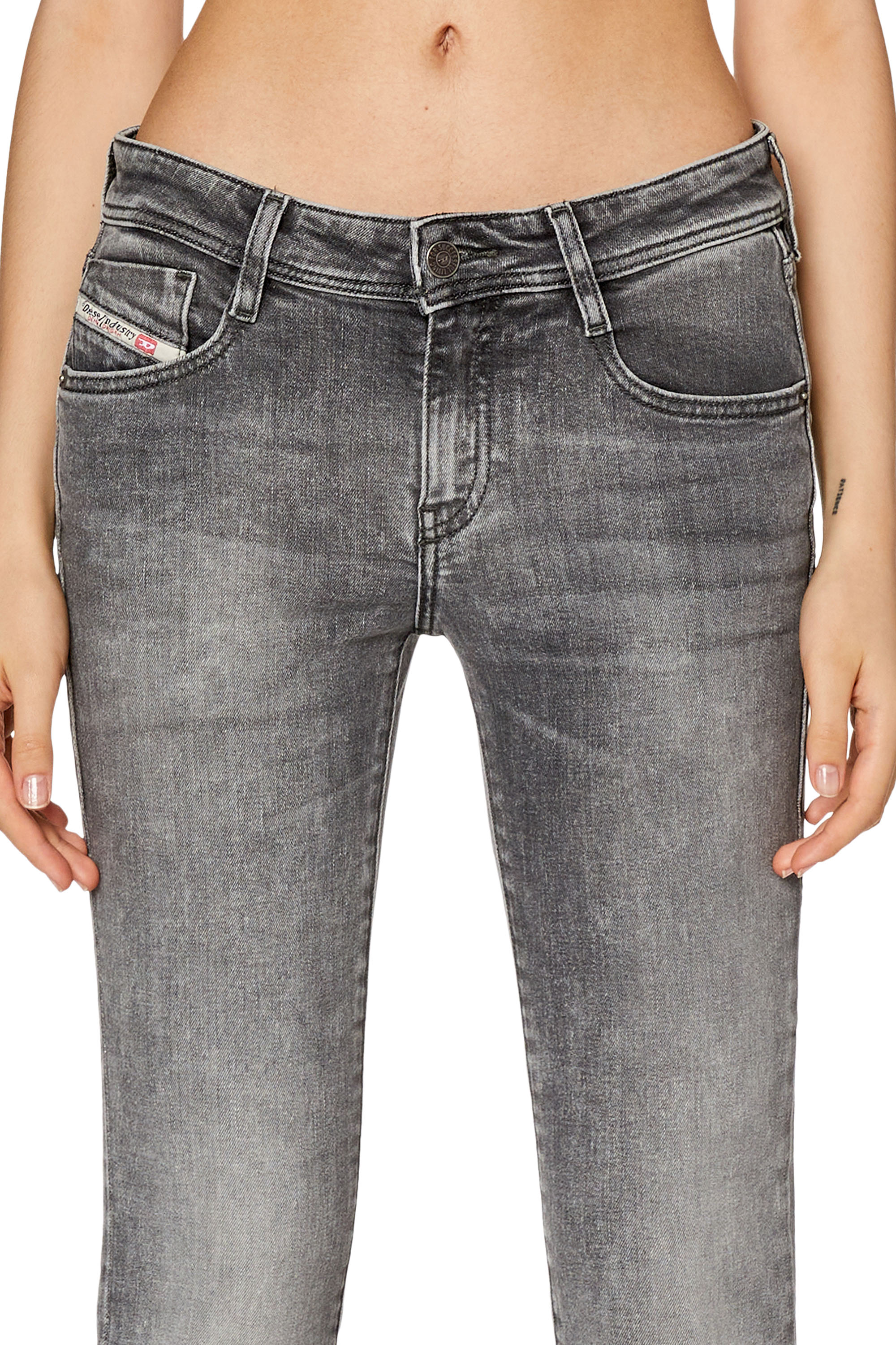Diesel - Bootcut and Flare Jeans 1969 D-Ebbey 0ENAQ, Grau - Image 3