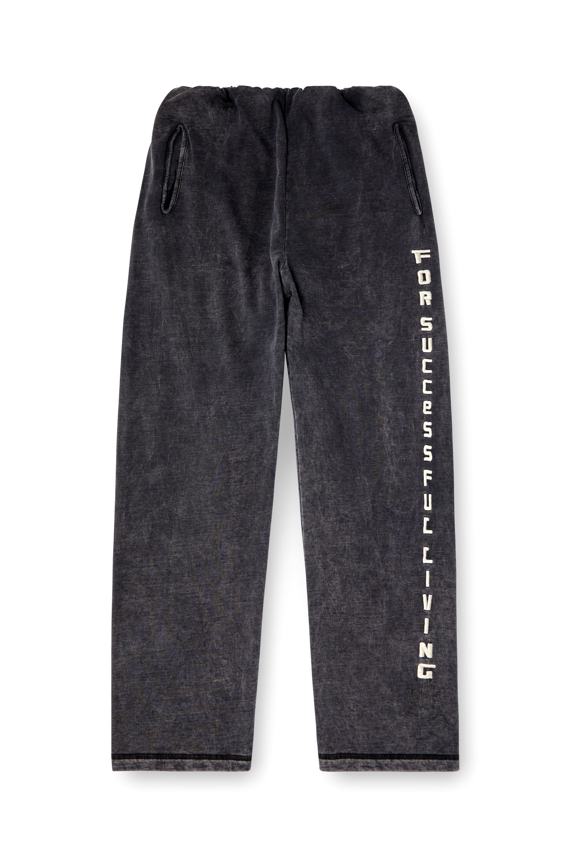 Diesel - P-LUIS, Herren Trackhose mit Denim-Effekt in Schwarz - 6