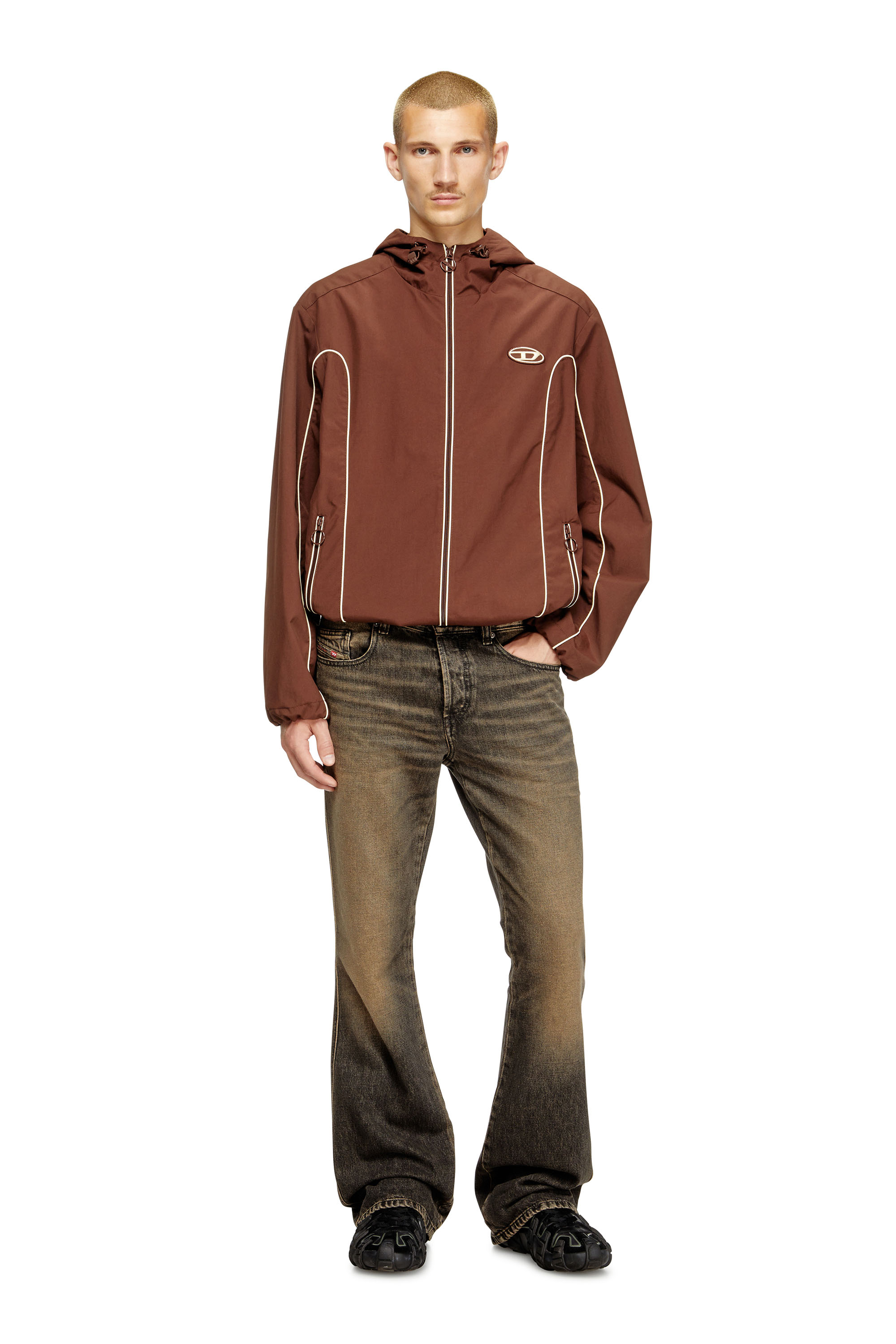 Diesel - Herren Bootcut Jeans 1998 D-Buck 007AX, Schwarz/Dunkelgrau - 4