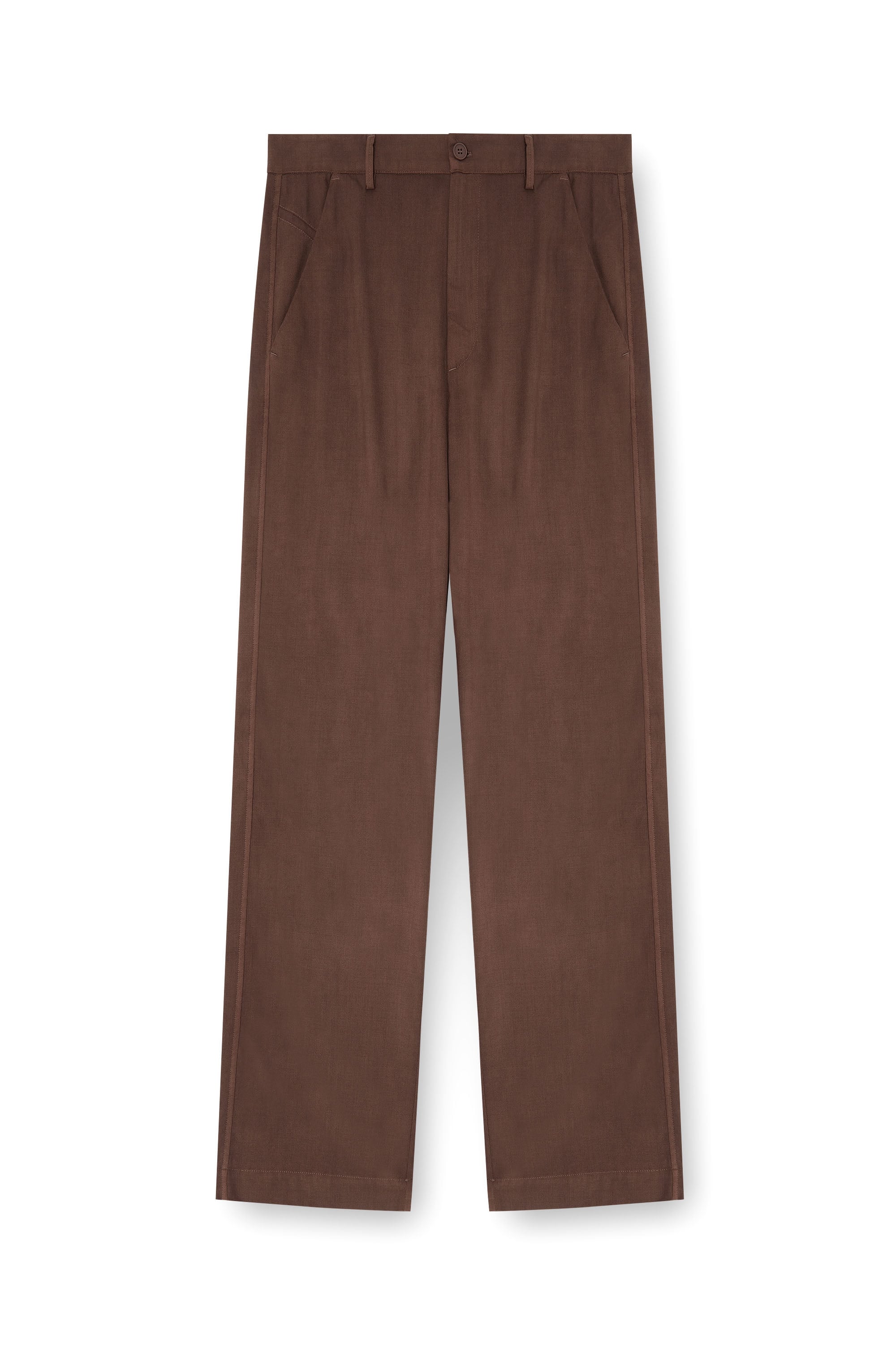 Diesel - P-HANT-CHINO-AECB, Herren Chinohose aus leichter stretch-wolle in null - 4