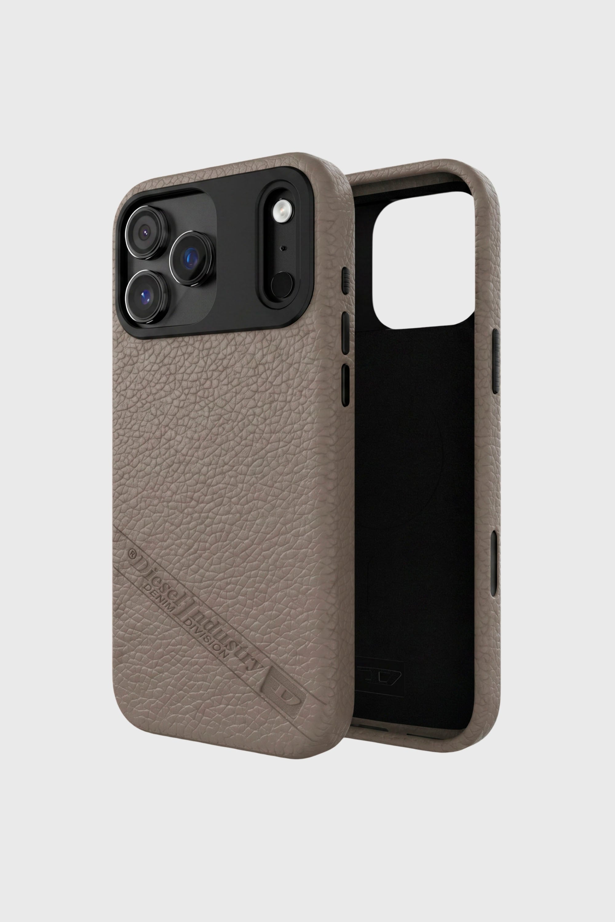 Diesel - 60645 MOULDED CASE, Unisex Flag D H&uuml;lle mit MagSafe f&uuml;r iPhone 17 Pro Max in Beige - 1