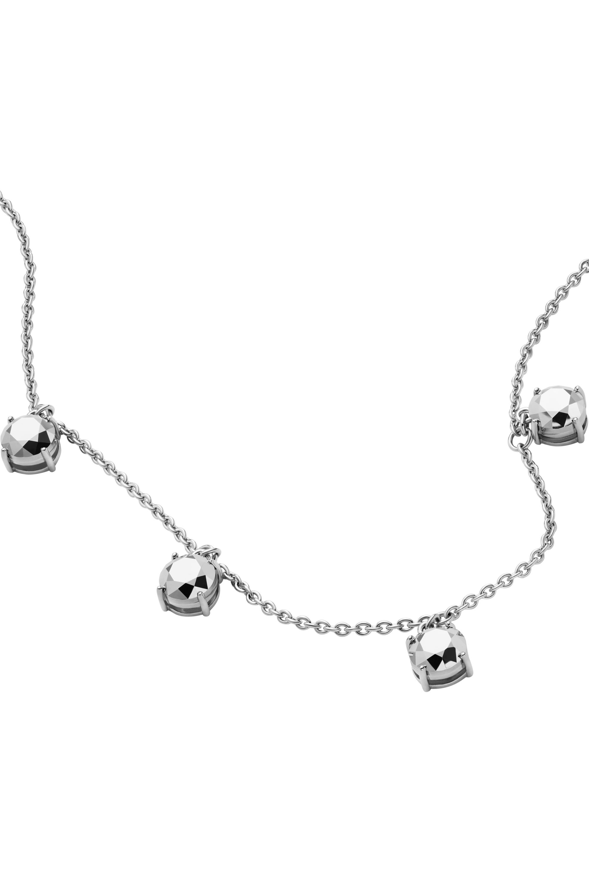 Diesel - DL1360040 STERLING SILVER JEWEL, Unisex Gliederkette aus Sterlingsilber in Silber - 1