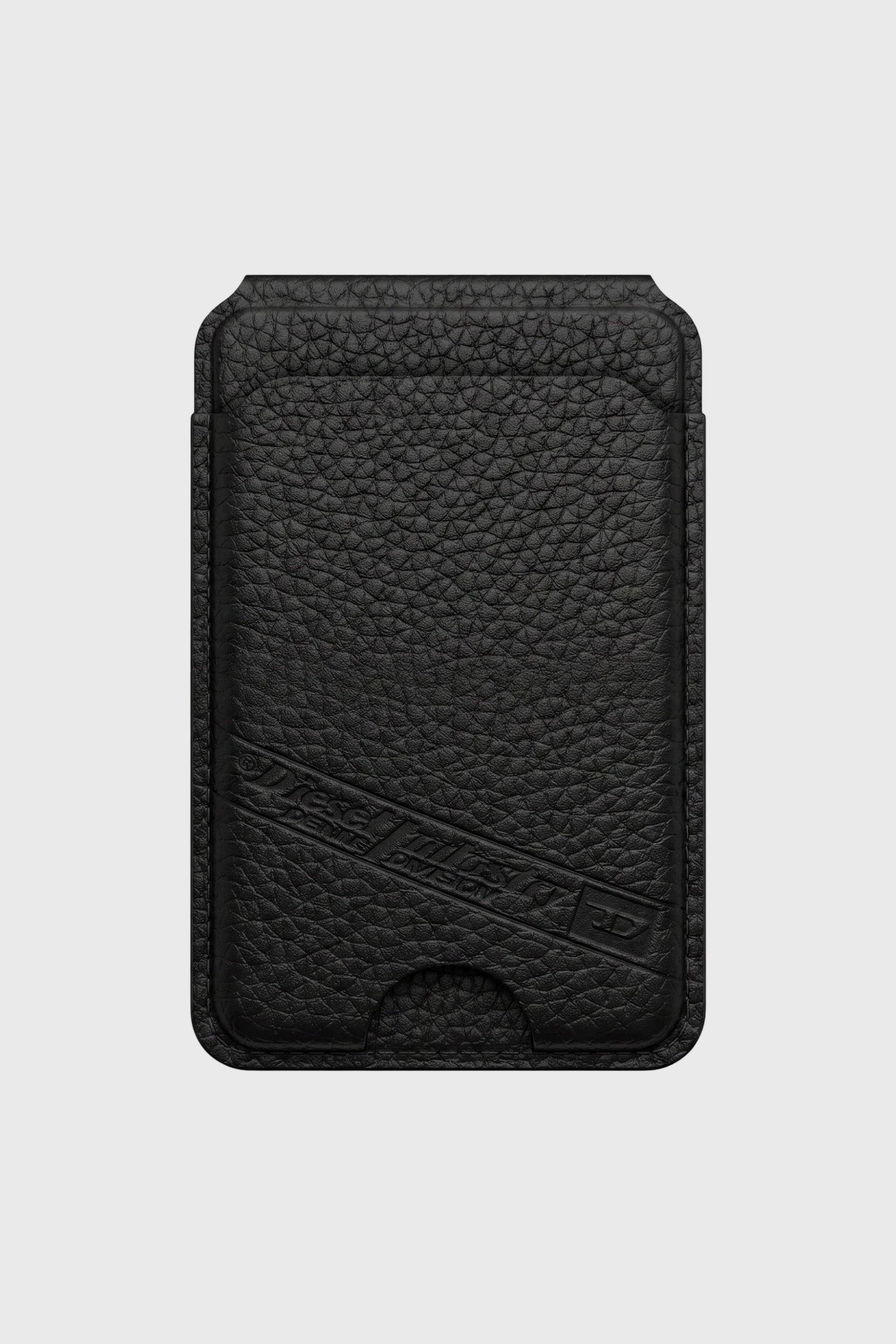 Diesel - 60649 CARD HOLDER, Unisex Flag D MagSafe-Kartenhalter in Schwarz - 1