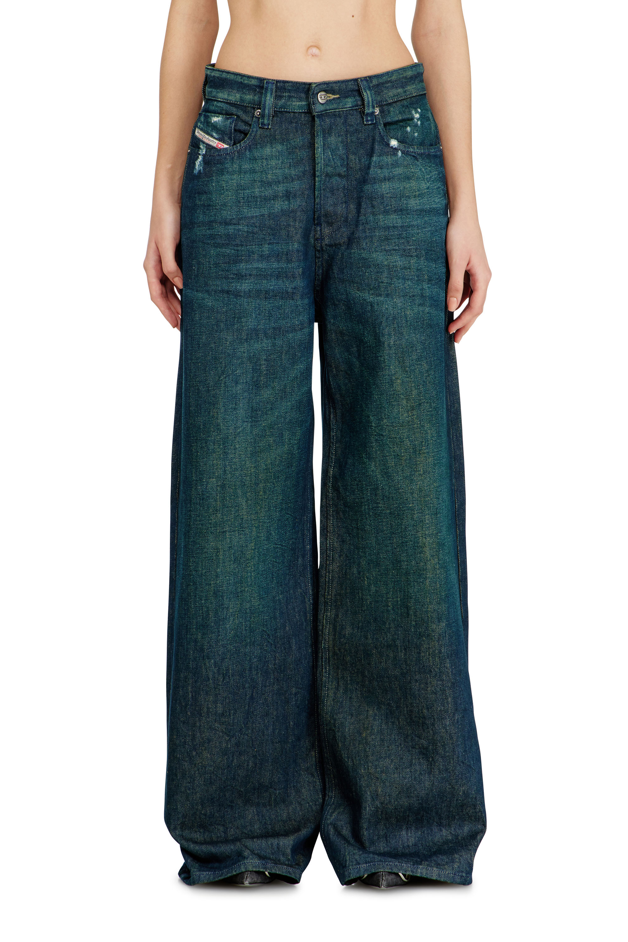 Diesel - Damen Relaxed Jeans 1996 D-Sire 0ADBY, Dunkelblau - 1