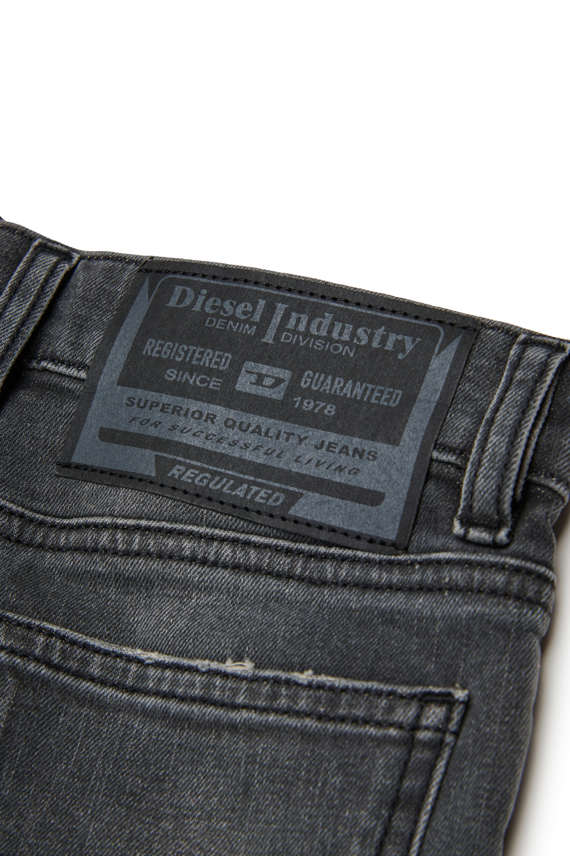 Diesel - Herren 1995-J, Schwarz/Dunkelgrau - 4