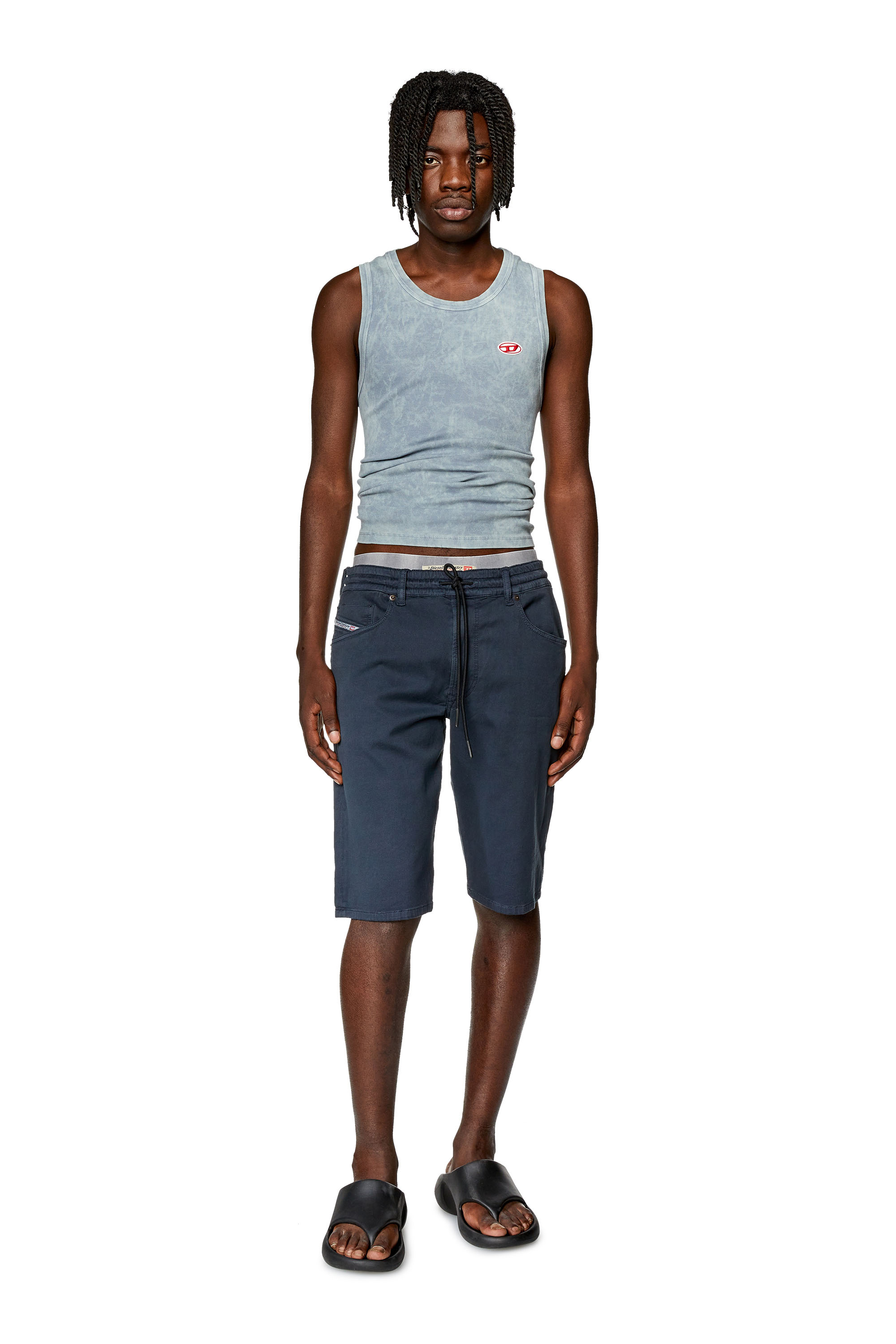 Diesel - D-KROOLEY-SHORT JOGG, Blau - Image 2