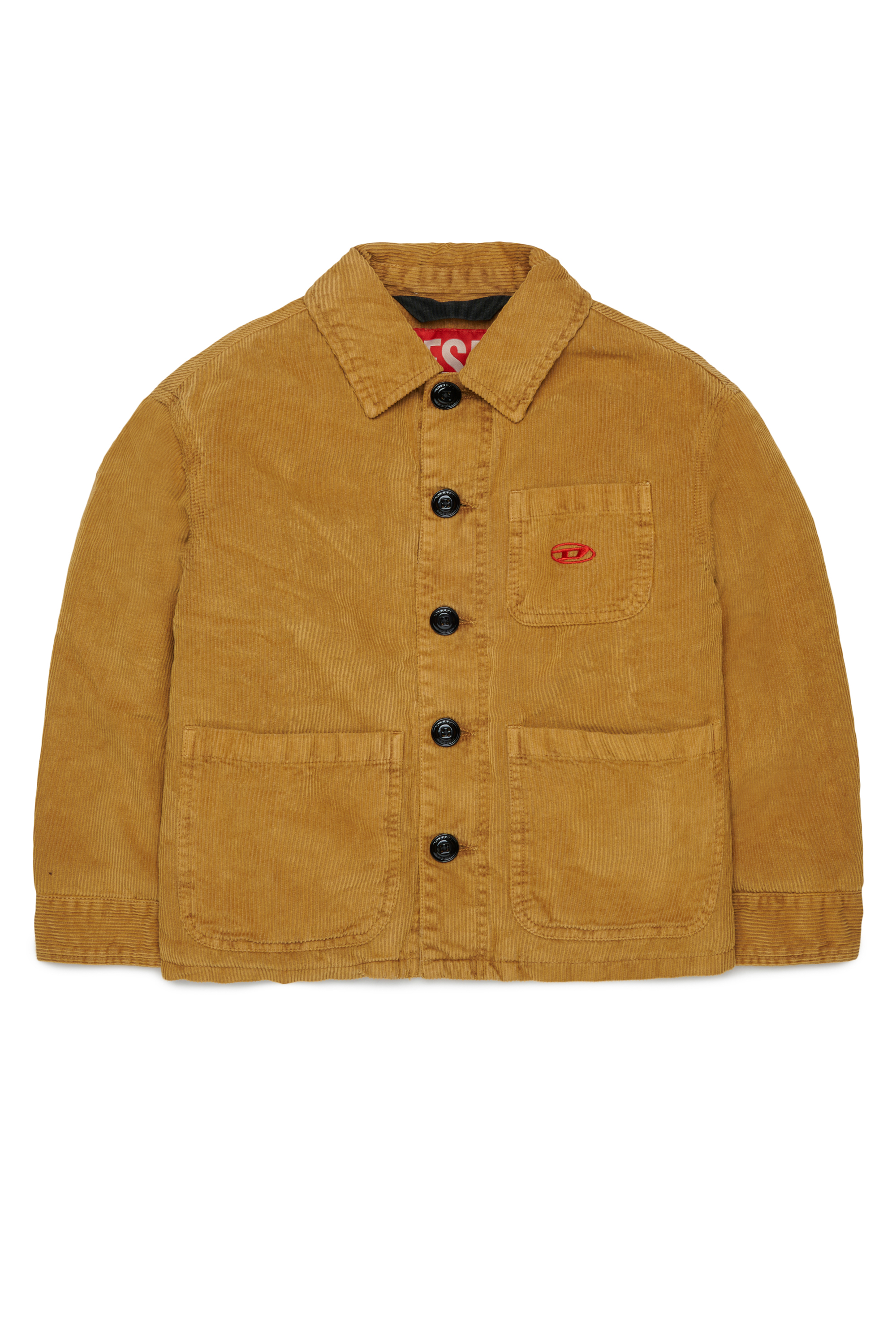 Diesel - JMILL, Herren Corduroy shirt jacket in Braun - 1