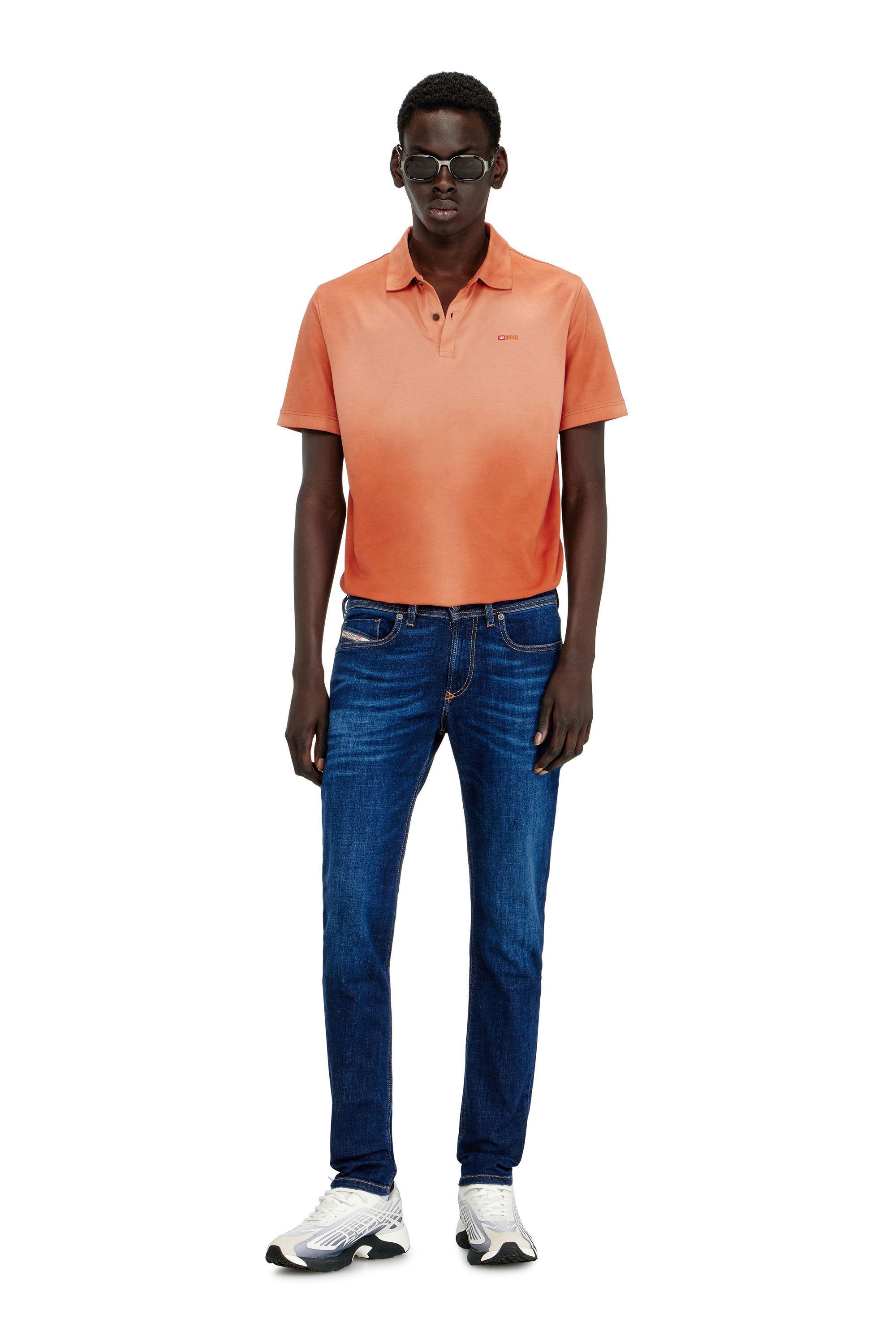 Diesel - Herren Skinny Jeans 1979 Sleenker 09J17, Dunkelblau - 3