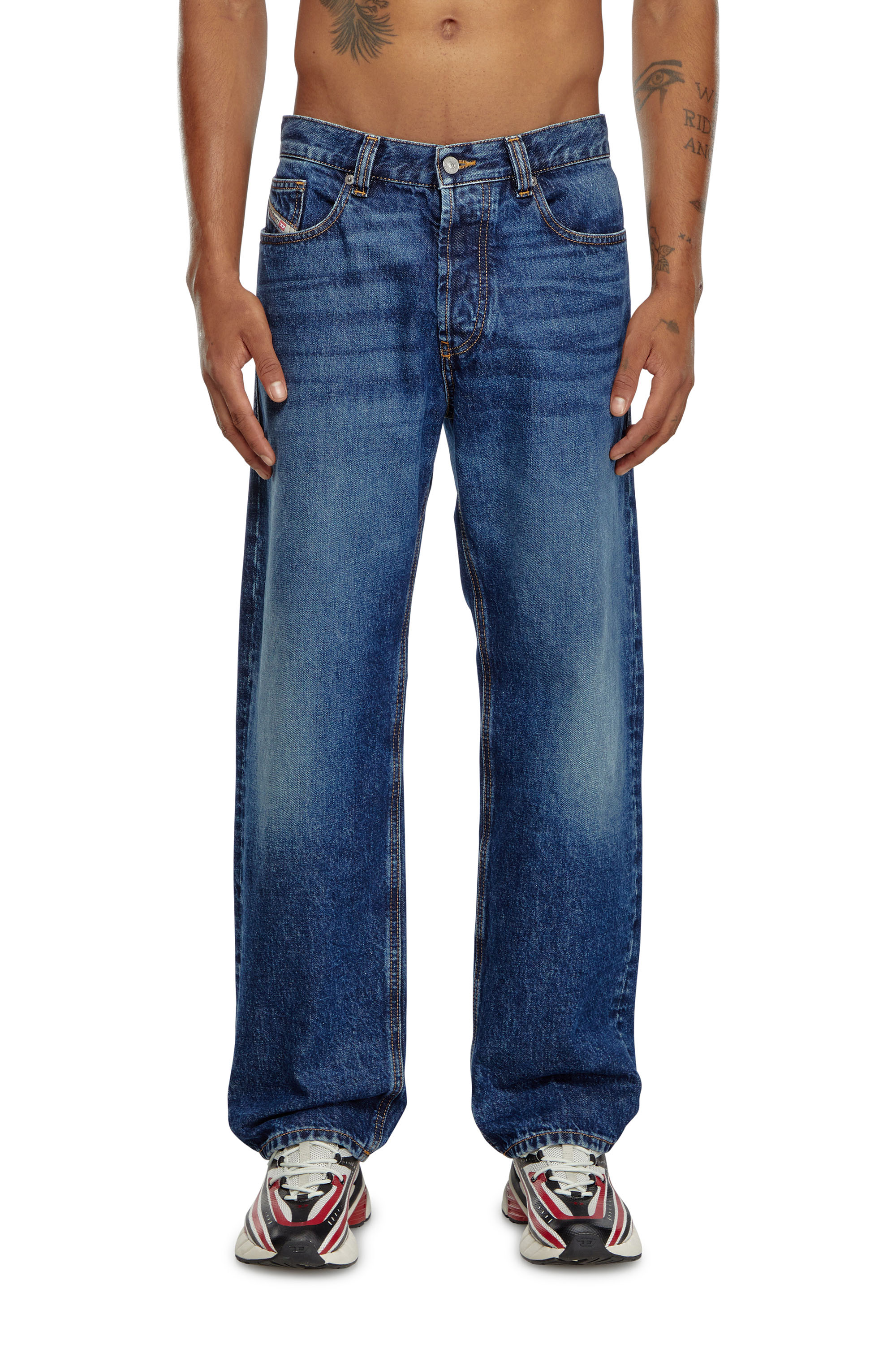 Diesel - Herren Regular Jeans 2010 D-Macs 09I27, Dunkelblau - 2