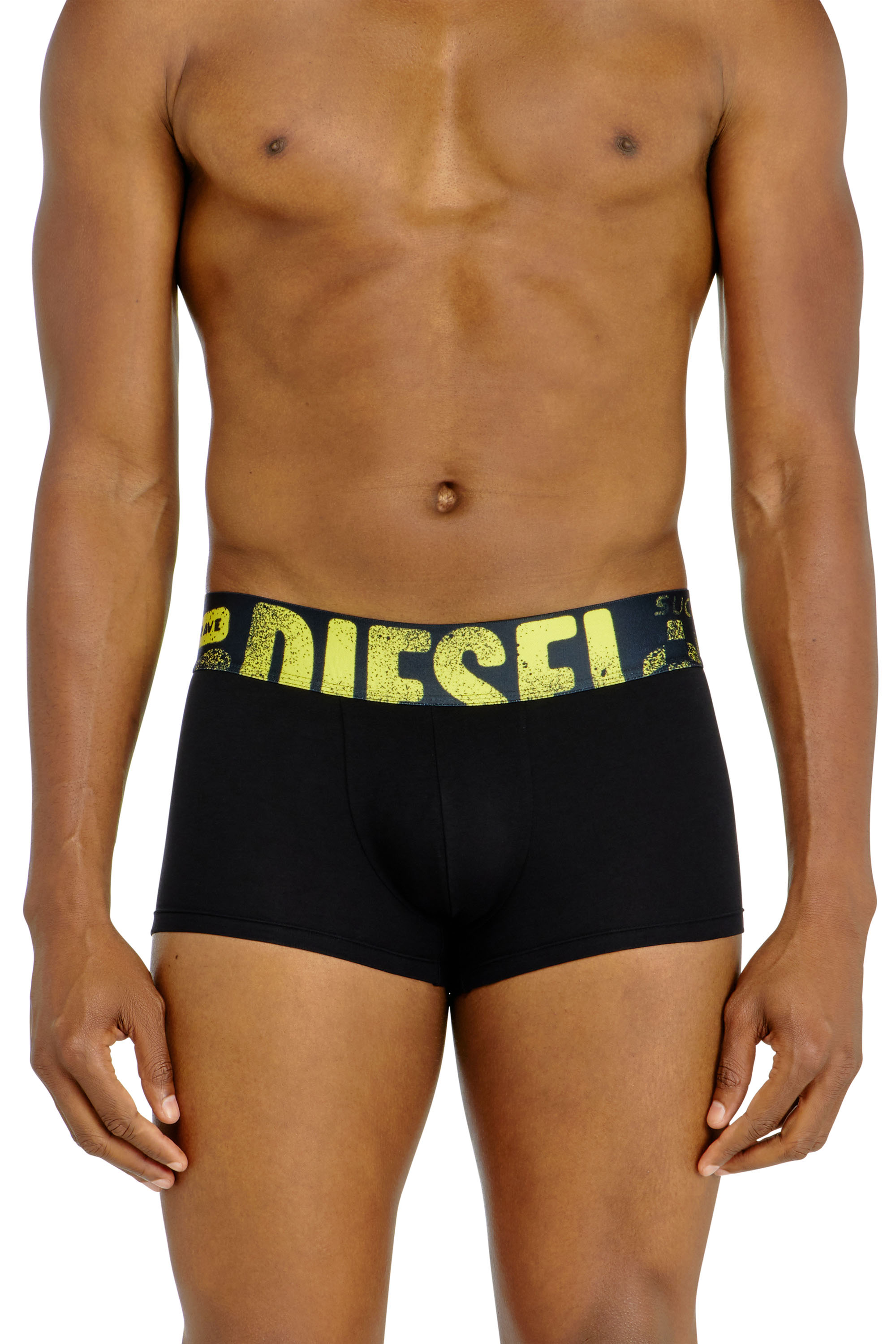Diesel - UMBX-DAMIENTHREEPACK-5.5EL, Herren 3er-Pack Trunks mit mehrfarbigem Logo in Bunt/Schwarz - 2