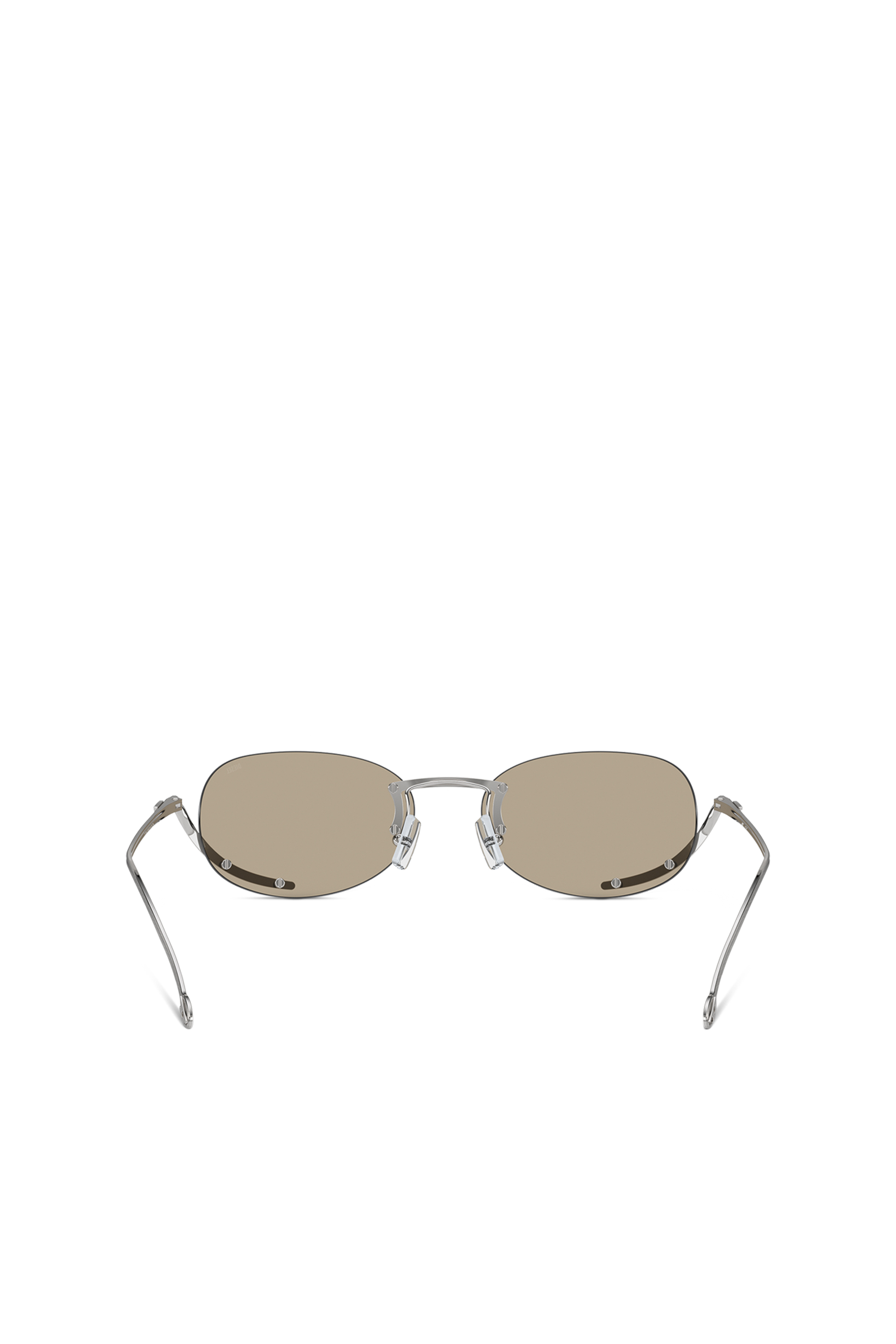 Diesel - 0DL1004, Unisex's Oval sunglasses in Yellow - 3