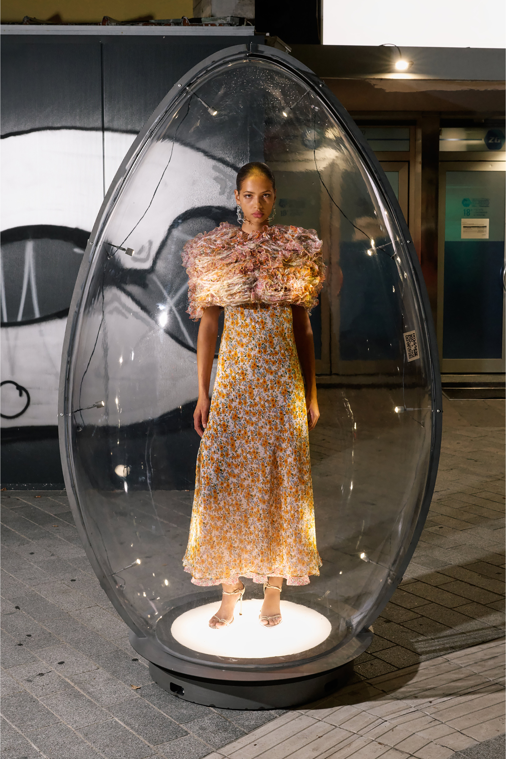 Diesel - EARRINGS FROG, Damen Metallohrringe mit Skeletteffekt in Silber - 4