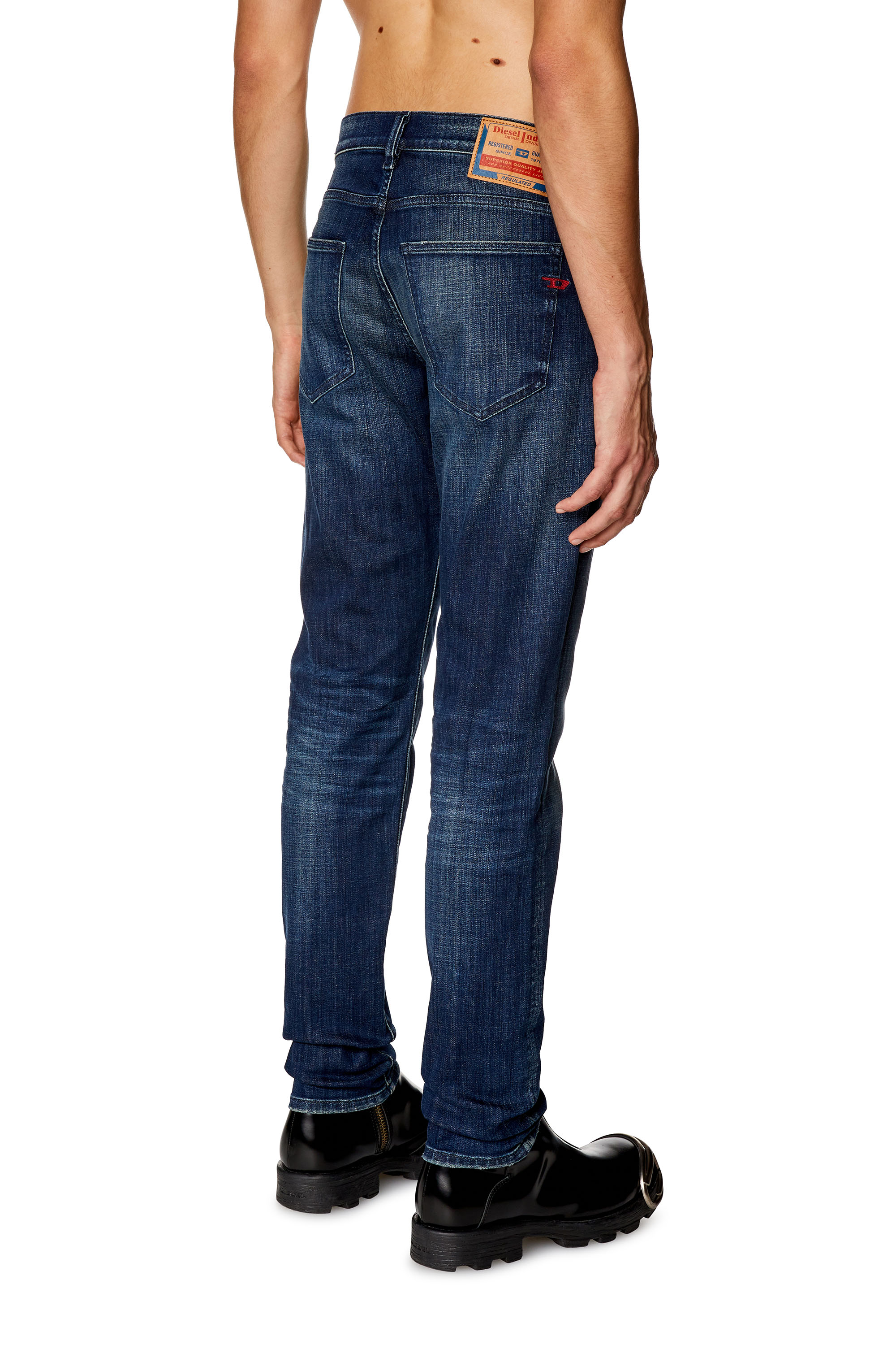 Diesel - Slim Jeans 2019 D-Strukt 09H35, Dunkelblau - Image 3