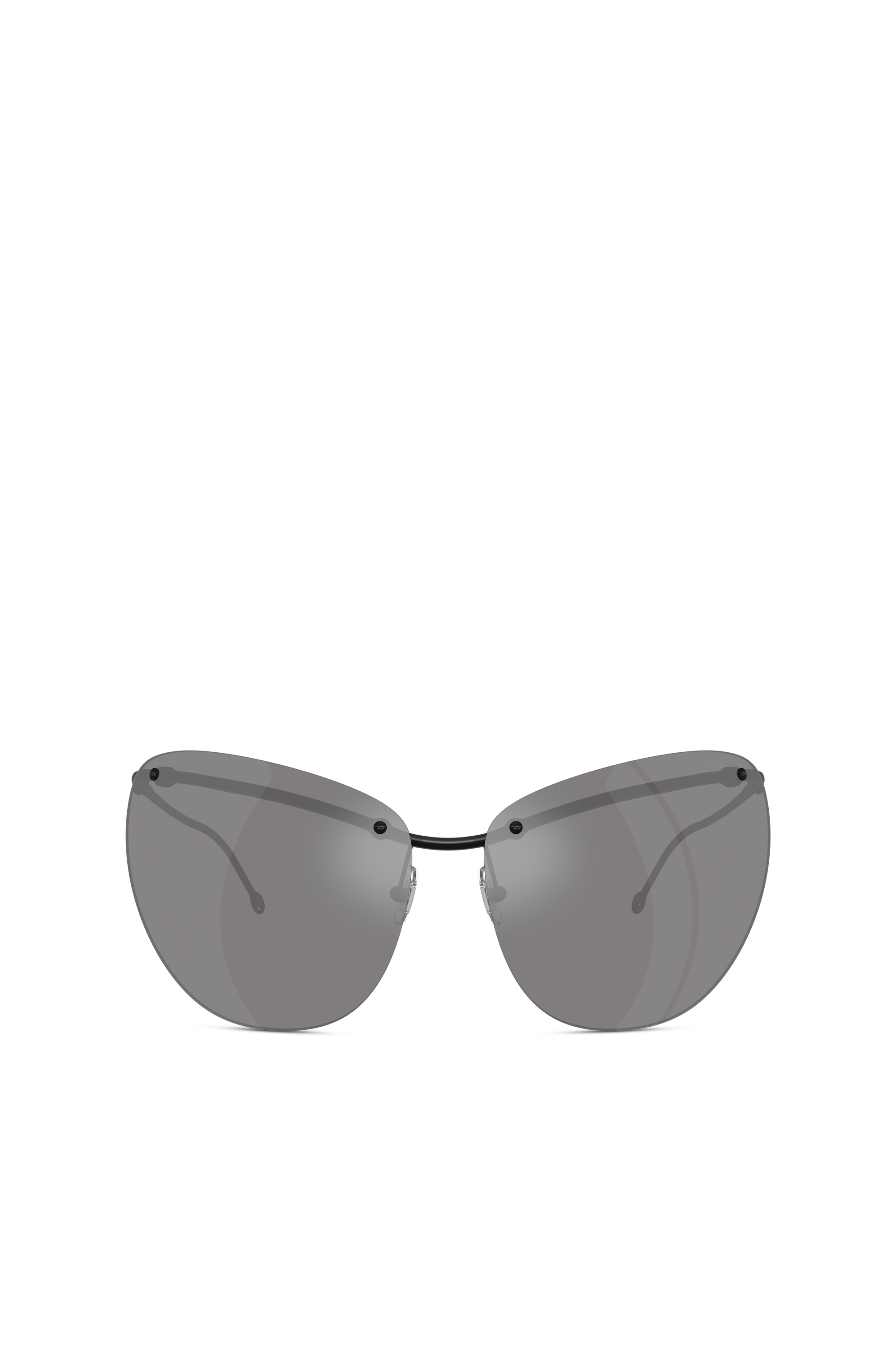 Diesel - 0DL1007, Unisex Sonnenbrille in Wraparound-Form in Grau - 1