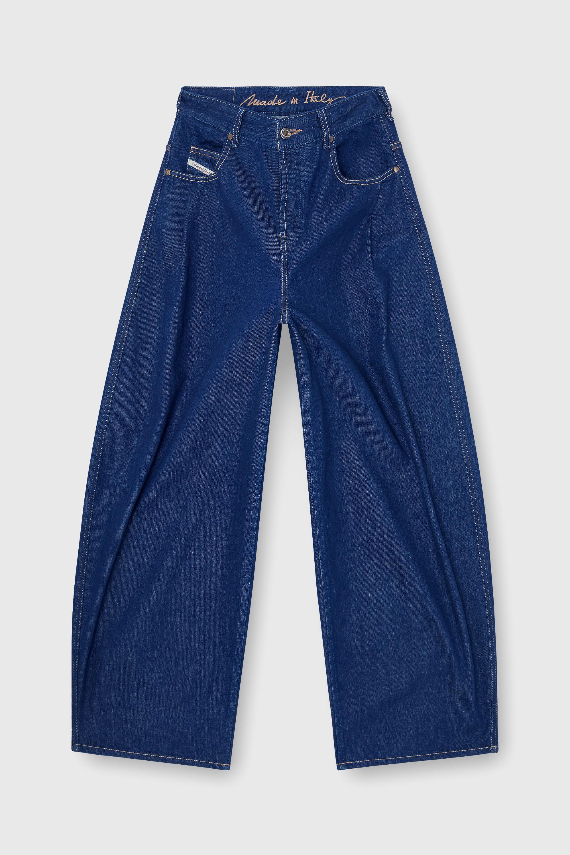 Diesel - Damen Relaxed Jeans 1987 D-Khelz 09Q09, Dunkelblau - 8