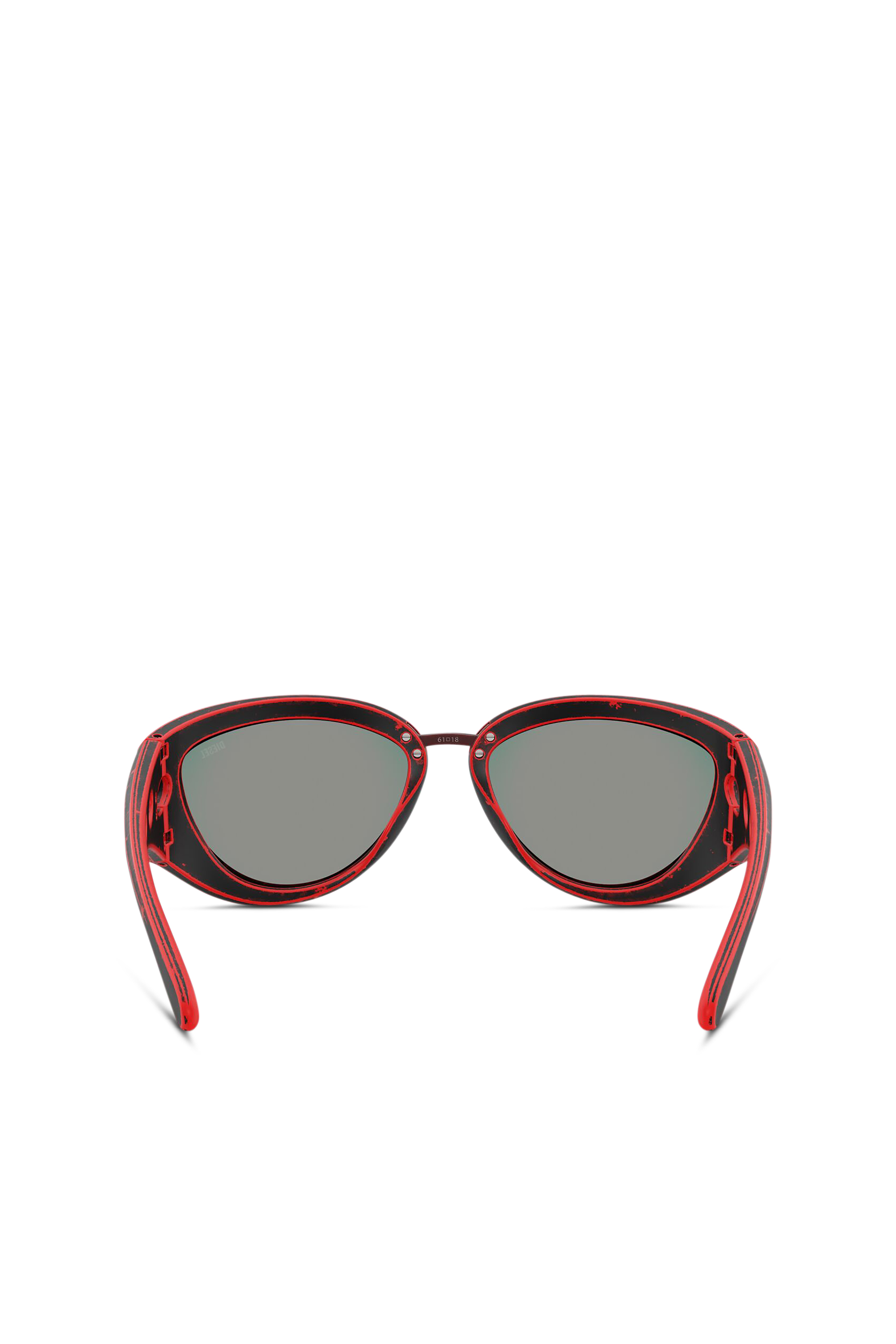 Diesel - 0DL3007U, Unisex Cateye-Sonnenbrillen in Rot - 3
