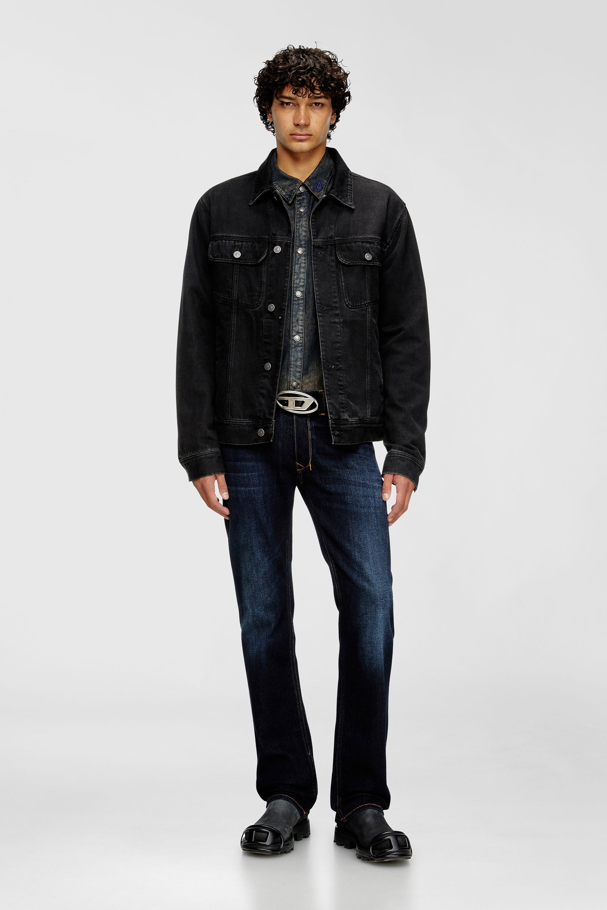 Diesel - Herren Regular Jeans 1985 Larkee 009ZS, Dunkelblau - 2