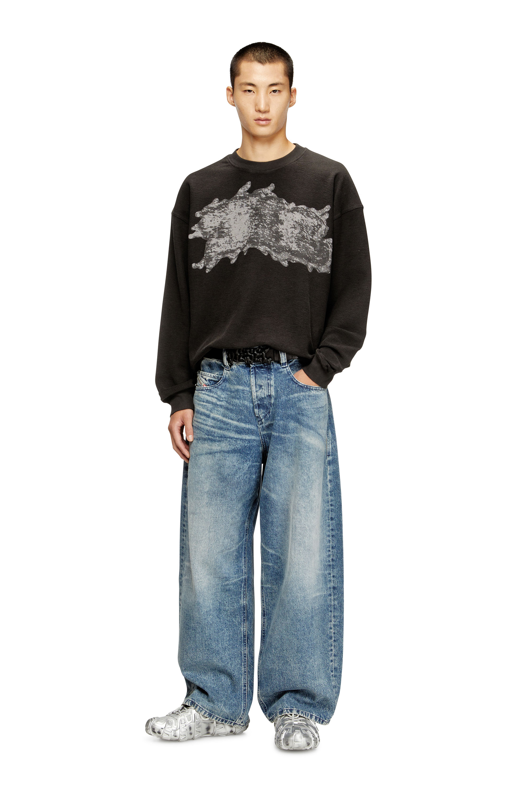 Diesel - Unisex Relaxed Jeans 1997 D-Enim 007DA, Hellblau - 2