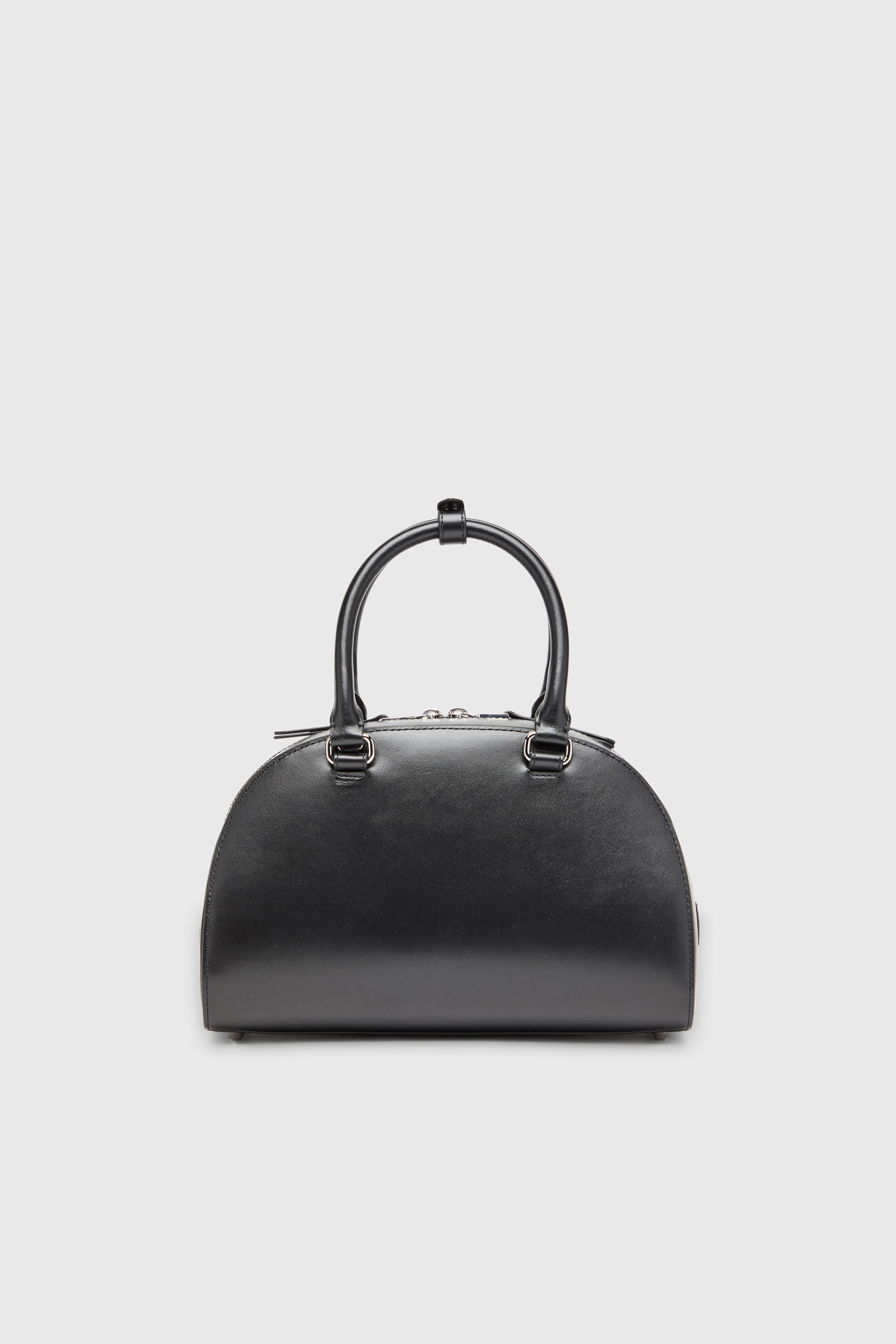 Diesel - 1DR DOME TOP HANDLE, Damen 1DR Dome-Bowling-Tasche aus Leder in Schwarz - 2