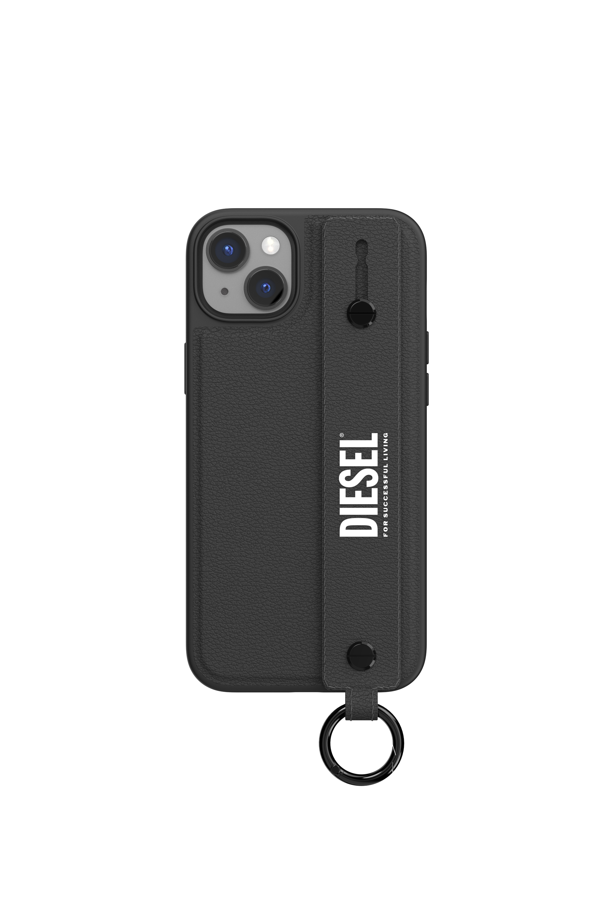 Diesel - 50285 MOULDED CASE, Unisex Handstrap Case for iPhone 14 Plus in Schwarz - 2
