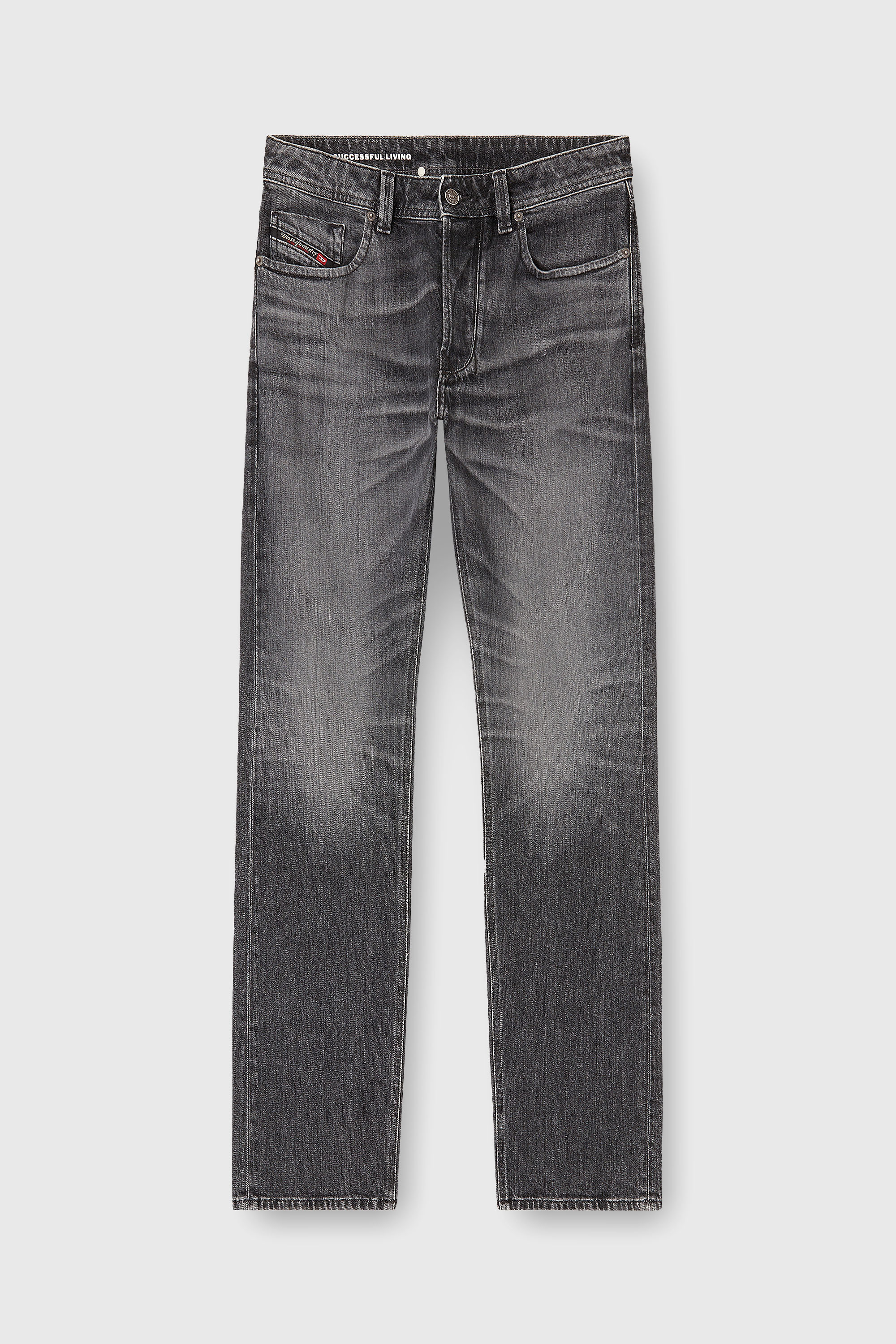 Diesel - Man's Regular Jeans 1985 Larkee 09N49, Grey - 2