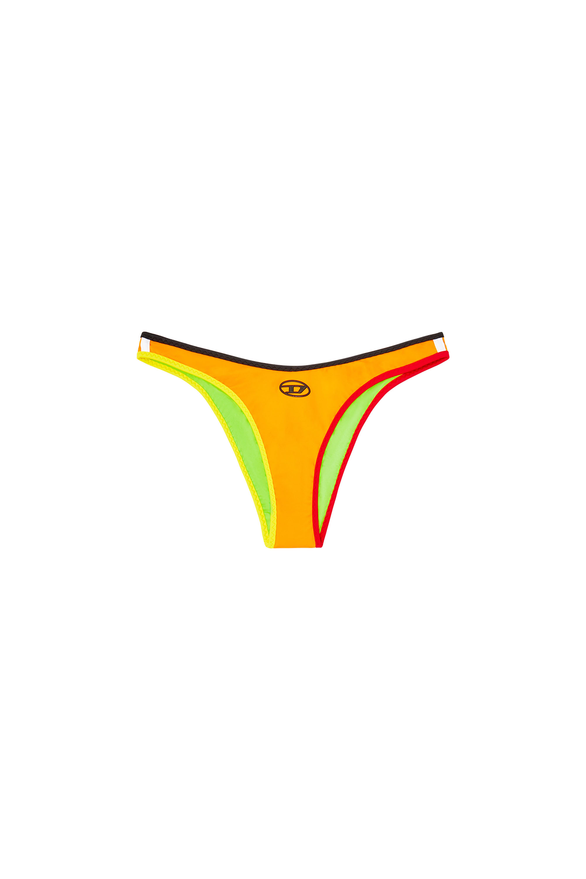 Diesel - BROOKE-D-POP, Damen Farbblock-Bikinihose in Bunt - 3