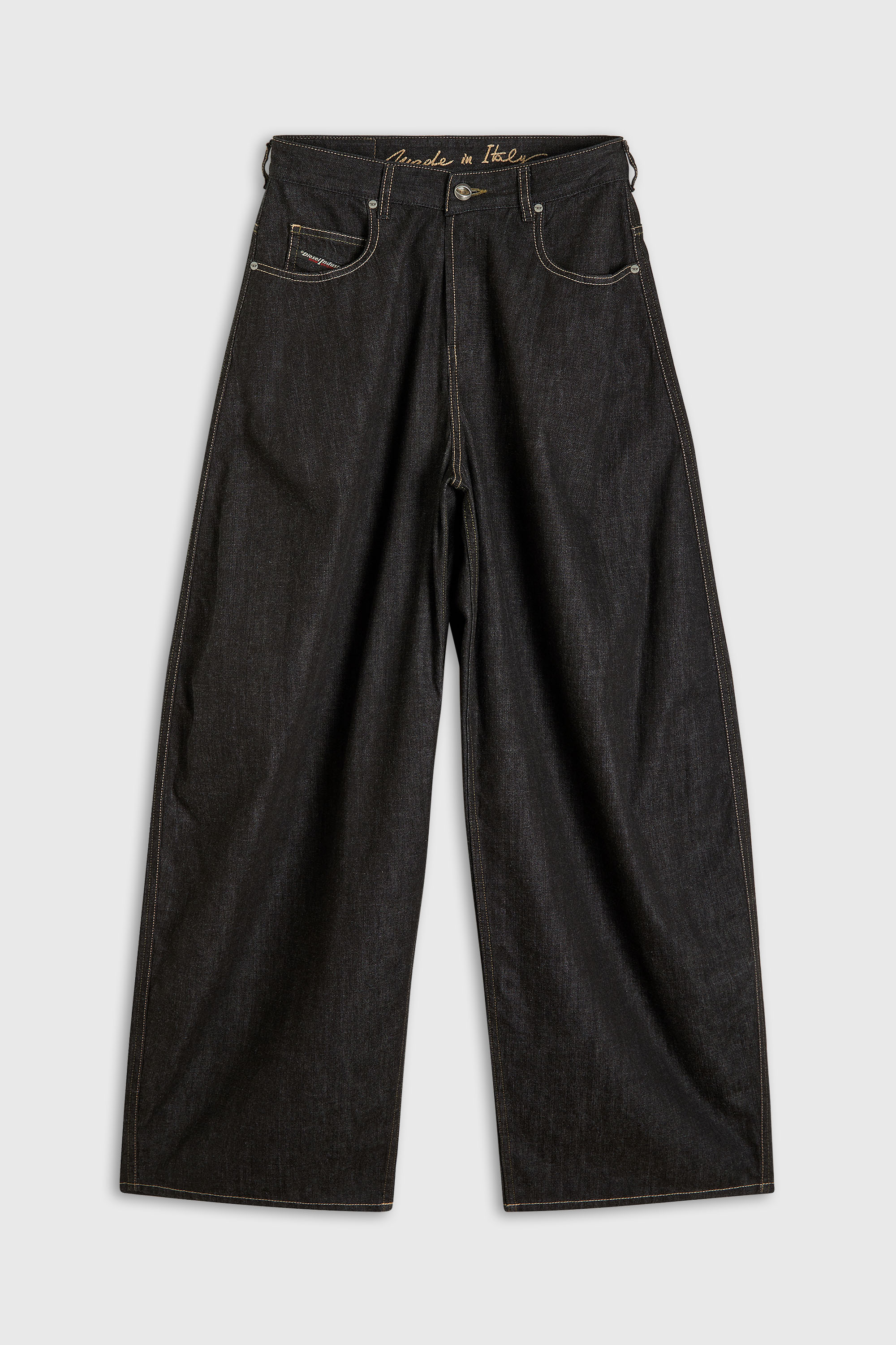 Diesel - Damen Relaxed Jeans 1987 D-Khelz 09R42, Schwarz/Dunkelgrau - 2