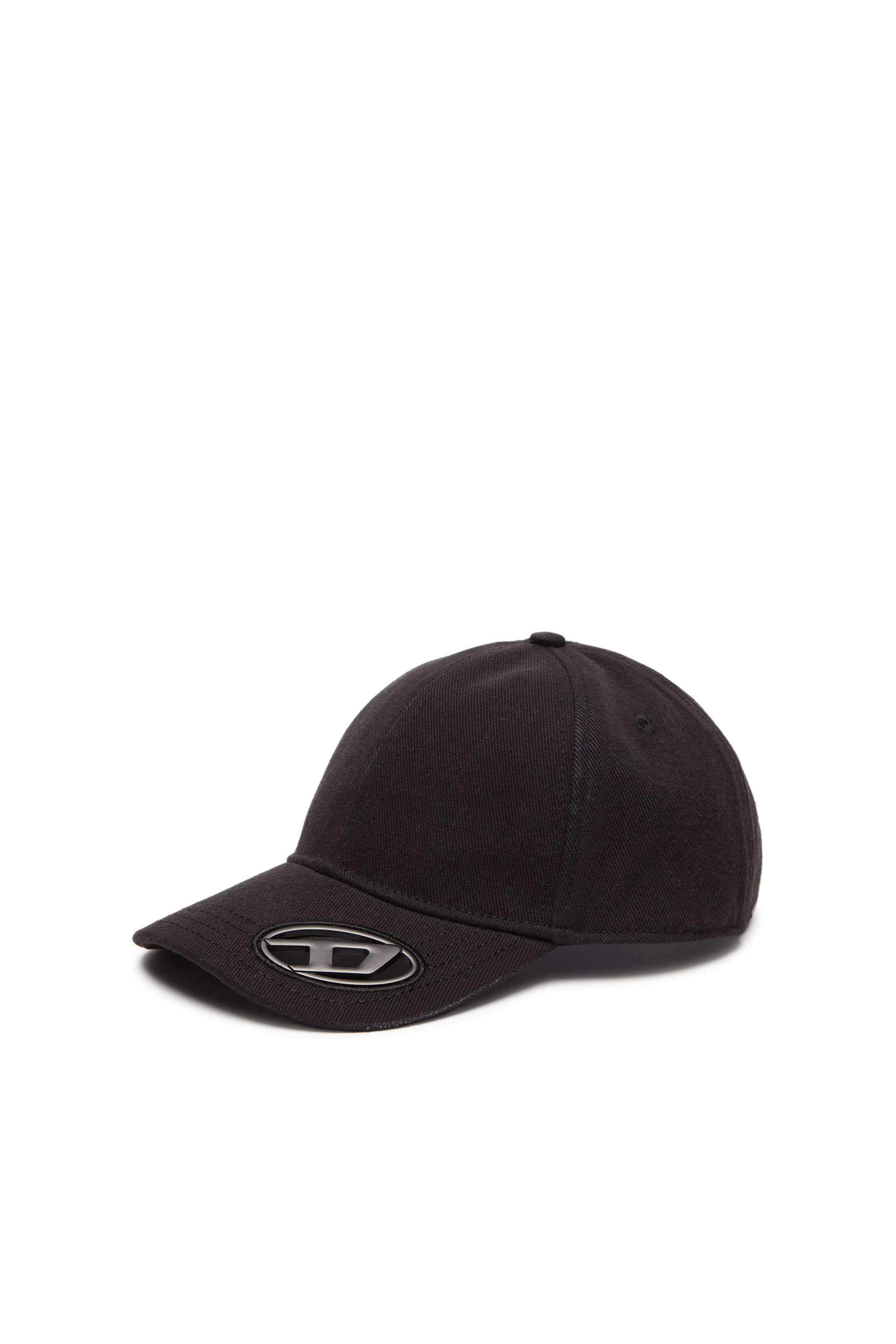 Diesel - C-PLAK, Herren Basecap mit Oval D-Plakette in Schwarz - 1