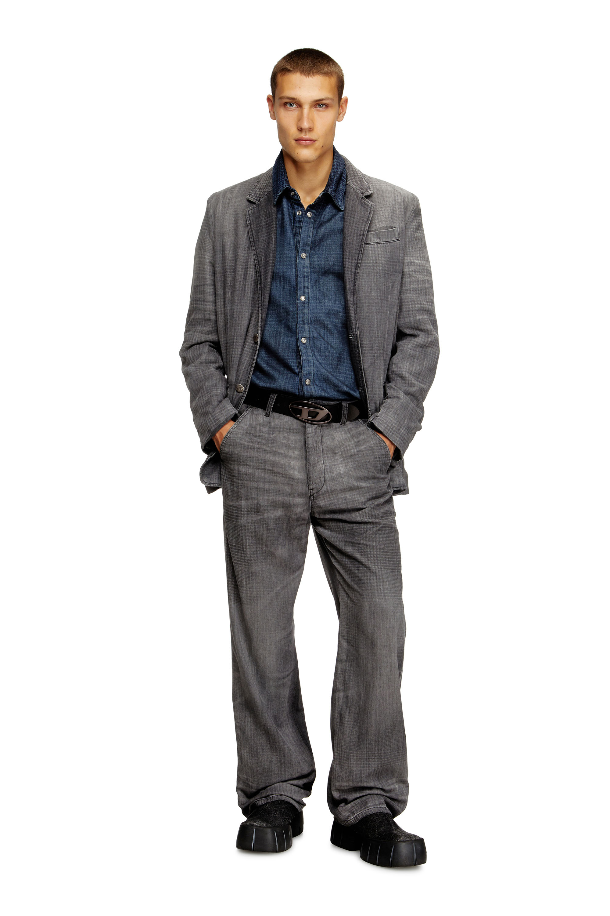 Diesel - Unisex Regular Jeans D-Phant-chino 068UJ, Grau - 2