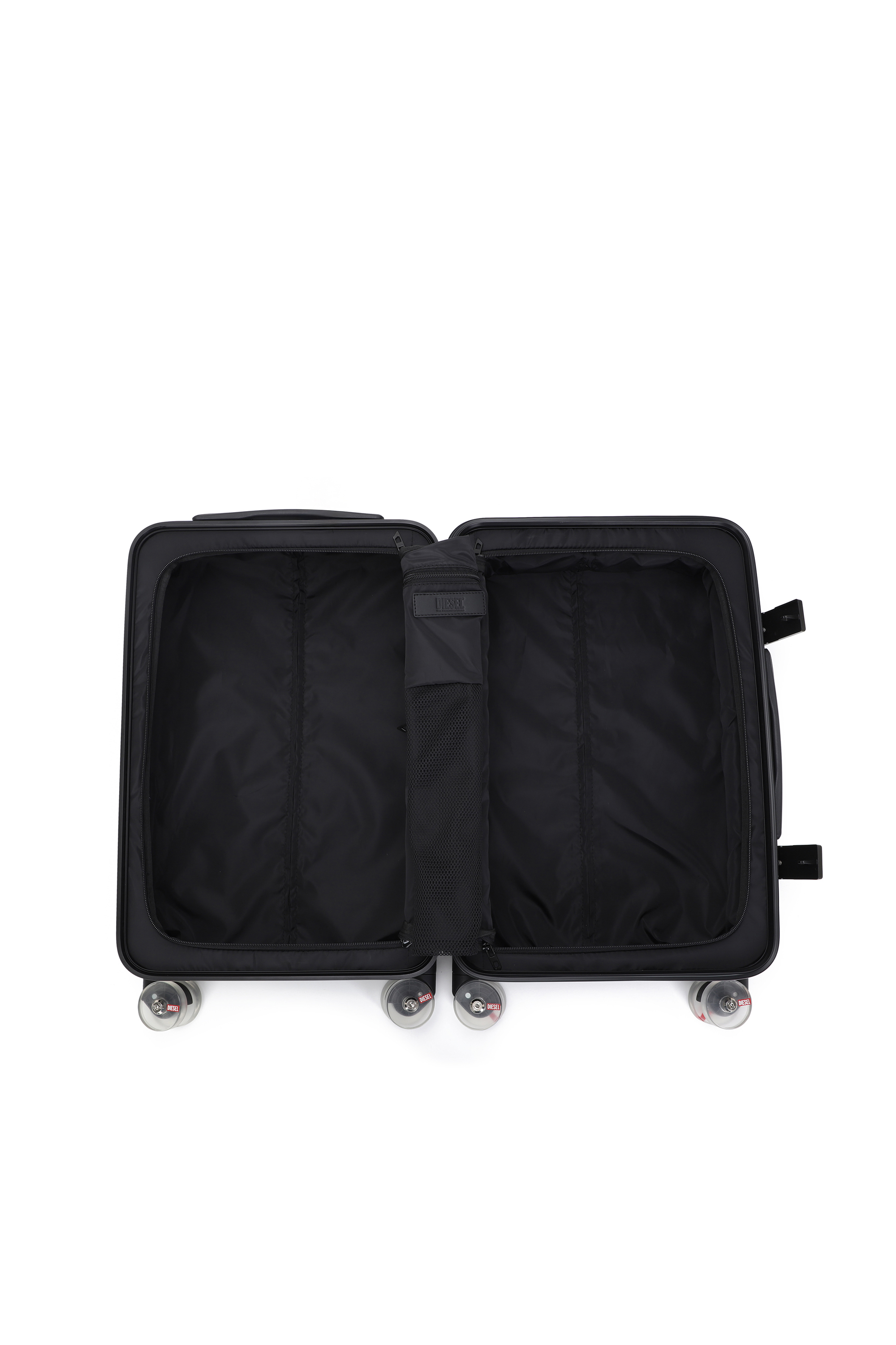 Diesel - DSL CARBON FIBER TROLLEY-BLACK- DSL001, Unisex Koffer aus Kohlefaser Gr&ouml;&szlig;e S in Schwarz - 3